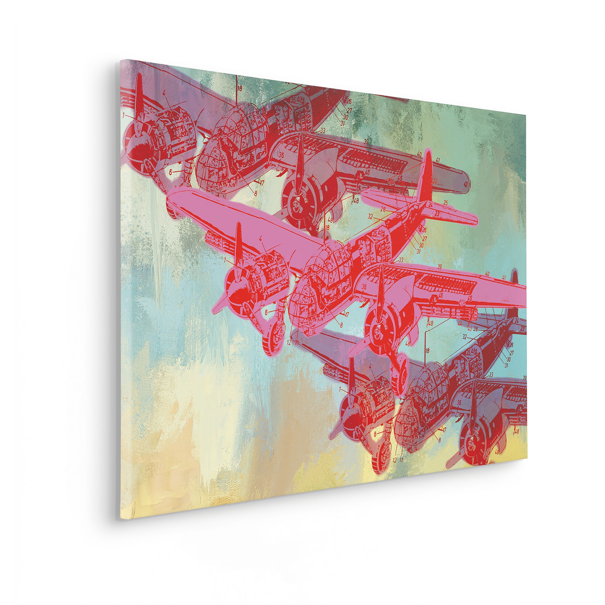 Komar Tableau sur toile »Save Lives - Grösse 60 x 90 cm« 1 cuis tlg. Keilrahmenbild mi Echtholzrahmen