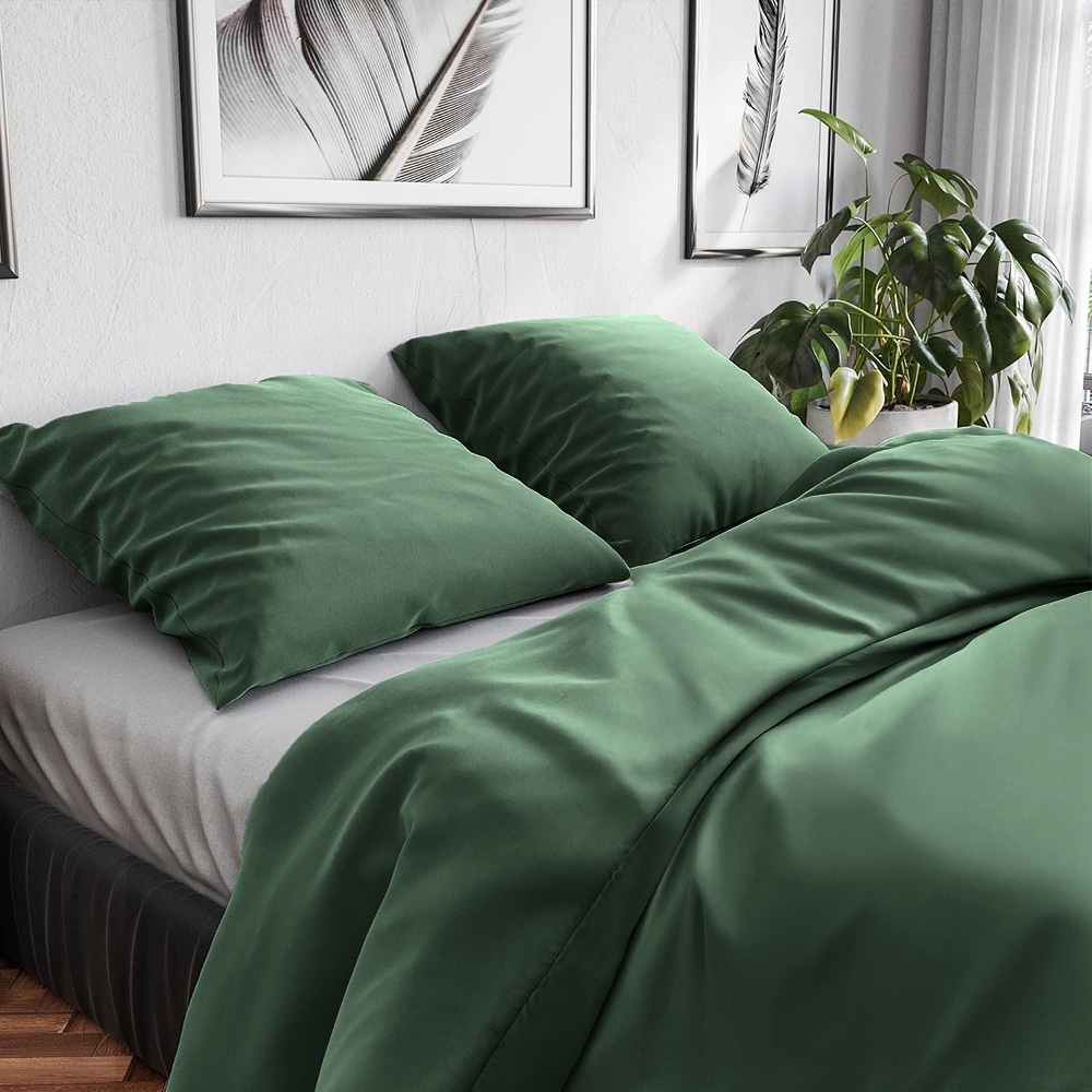 Wolkenfeld Linge de lit »Renforcé Bettwäsche Baumwolle - Natürlich weiches Schlafgefühl« 3 pièces 135x200 cm, 155x220 & Übergrössen I inkl. Kissenbezüge 80x80 I uni