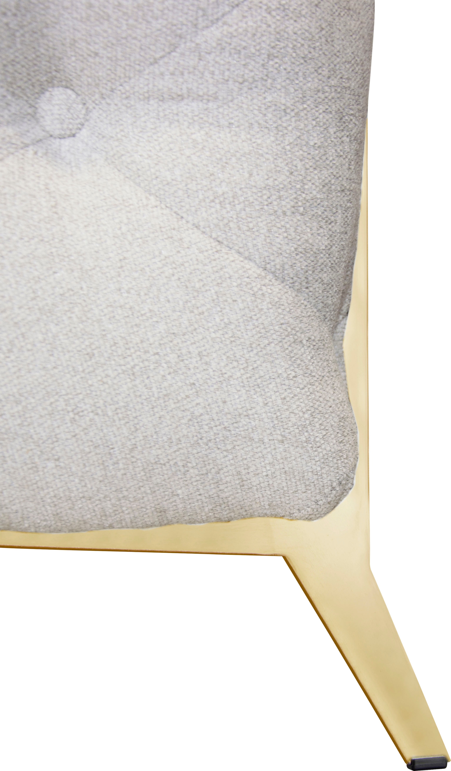 Leonique Chesterfield-Sofa »Amaury L-Form«, grosses Ecksofa, Chesterfield-Optik, Breite 323 cm, Fussfarbe wählbar