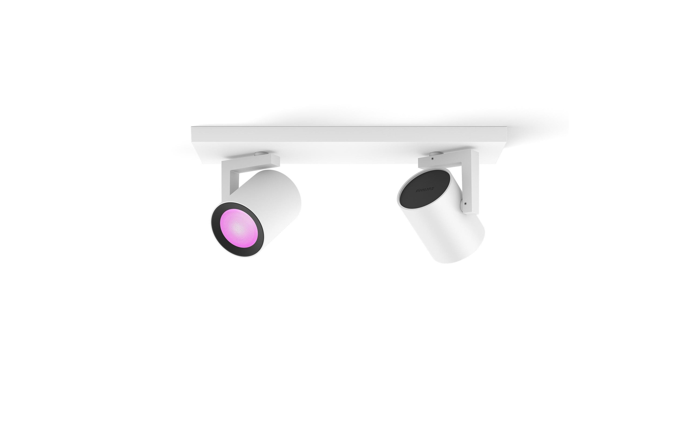 Image of Philips Hue LED Deckenleuchte "Argenta 2er-Spot" GU10 Farbwechsler