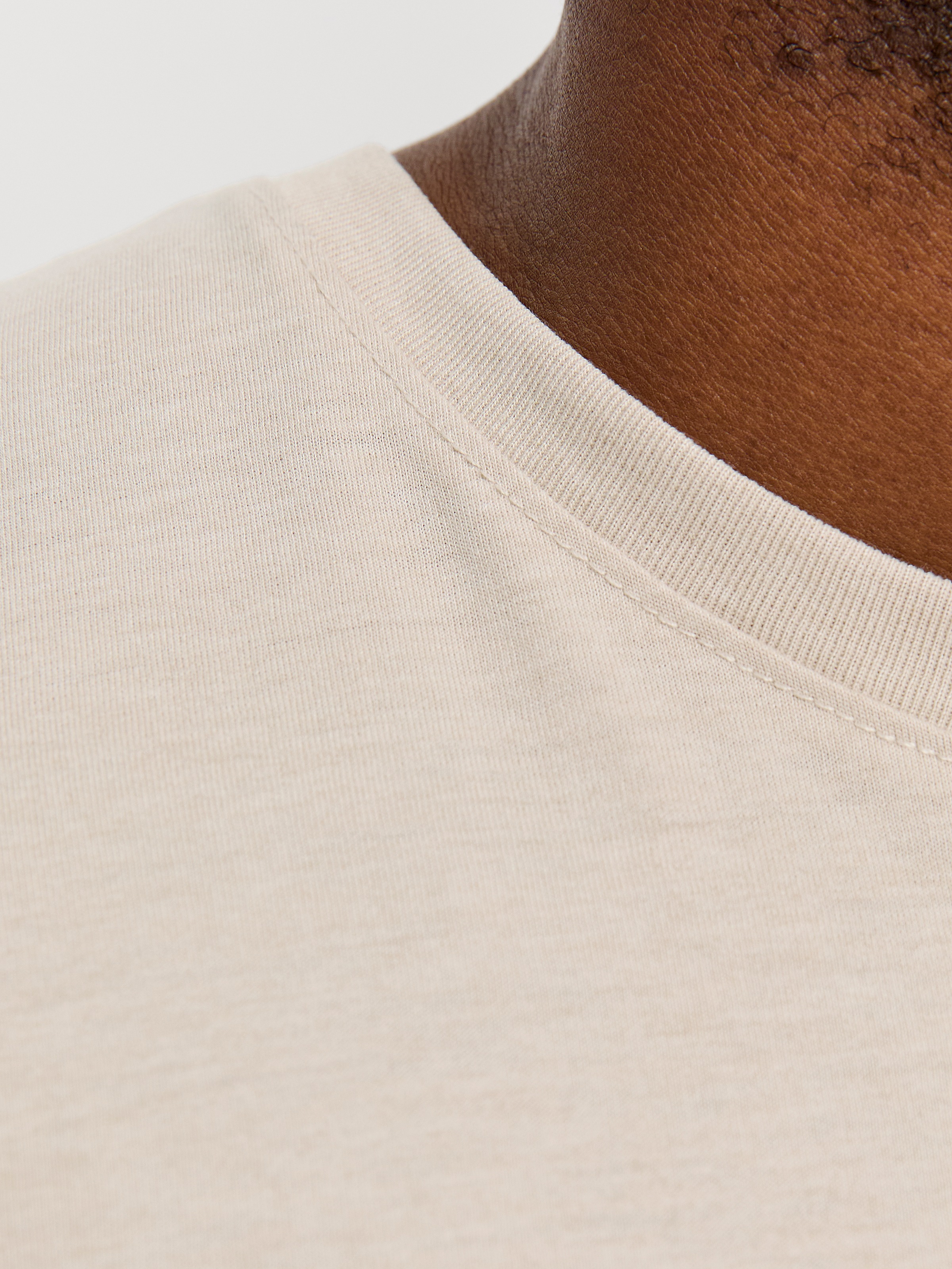 Jack & Jones PlusSize Rundhalsshirt »JJEORGANIC MEL TEE SS O-NECK NOOS PLS«