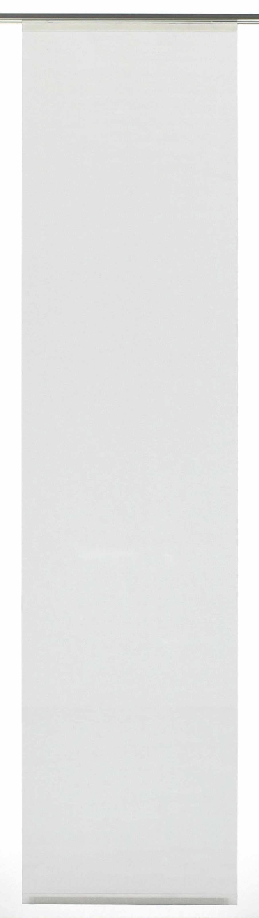 Image of GARDINIA Schiebegardine »Flächenvorhang Stoff Uni mit silberfarbennen Paneelwagen«, (1 St.) bei Ackermann Versand Schweiz