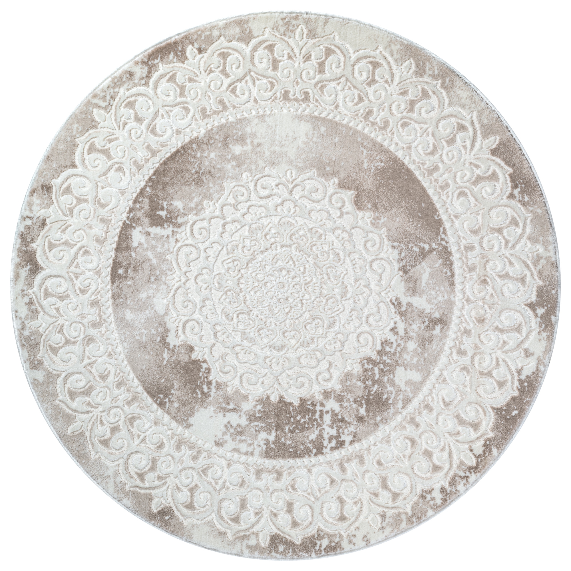 Sanat Teppich »Harmony 3205 , auch als Läufer« rund 12 mm Höhe Wohnzimmer, Kurzflor, modern,  Orient Optik, Schlafzimmer