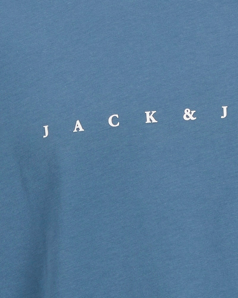 Jack & Jones Rundhalsshirt »JJESTAR mit Pigmentprint und Baumwollgefühl« mit Pigmentprint