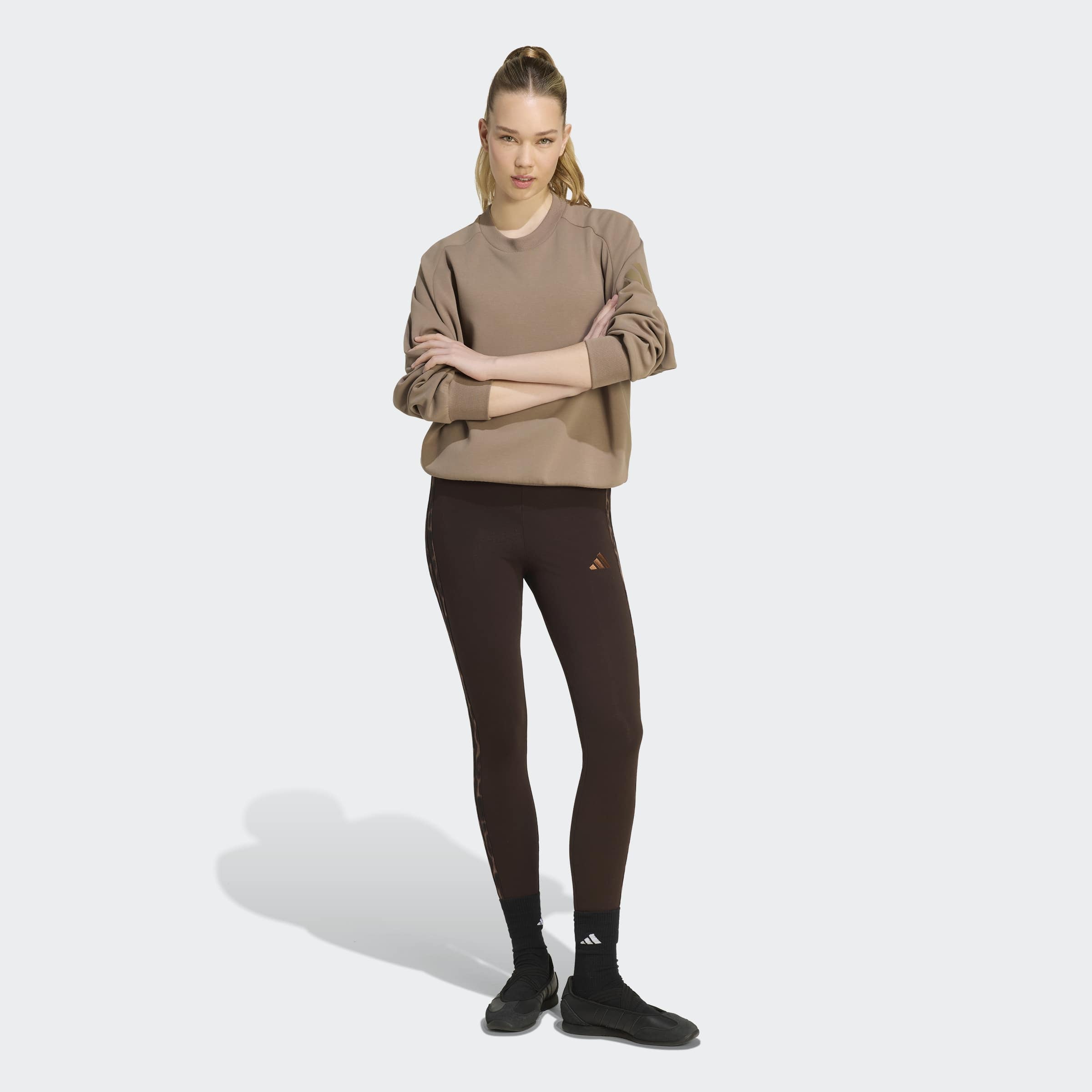 adidas Sportswear Leggings »W AOP 3S LEG«  Pour adultes, style sportif, coupe ajustée