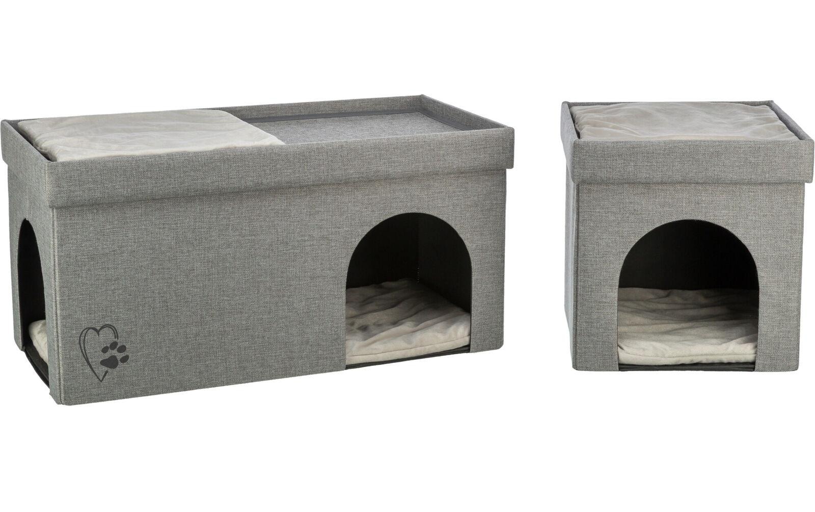 TRIXIE Tierbett "Rückzugsort Kimy 76 x 72 x 37 cm" Polyester