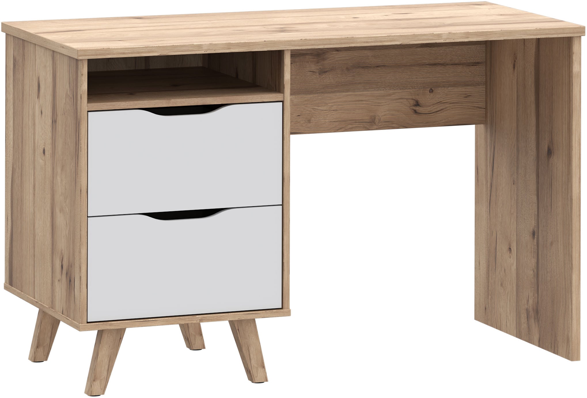 Image of FORTE Schreibtisch B/H/T 119,7/73,5/52,7 cm, Grifflos