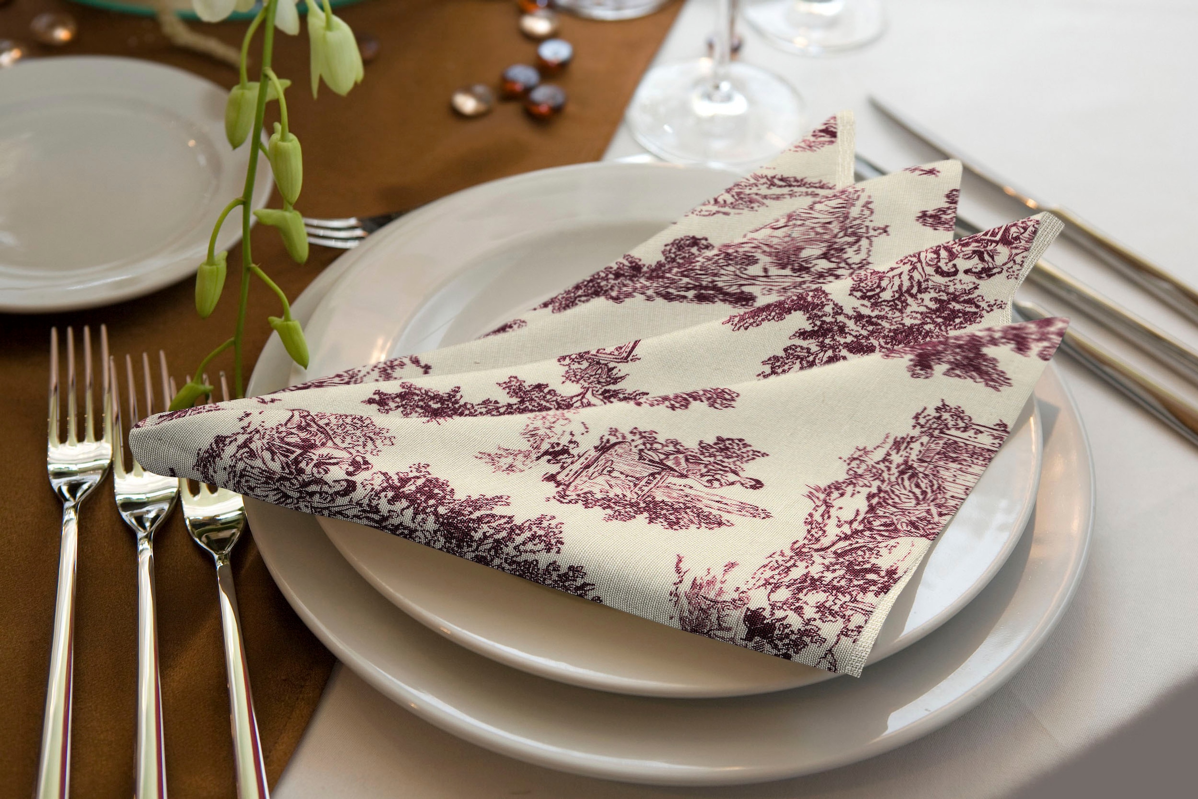 Image of Adam Stoffserviette "Good Old Days" GOTS organic,zertifiziert durch CERES 0242Made in Germany