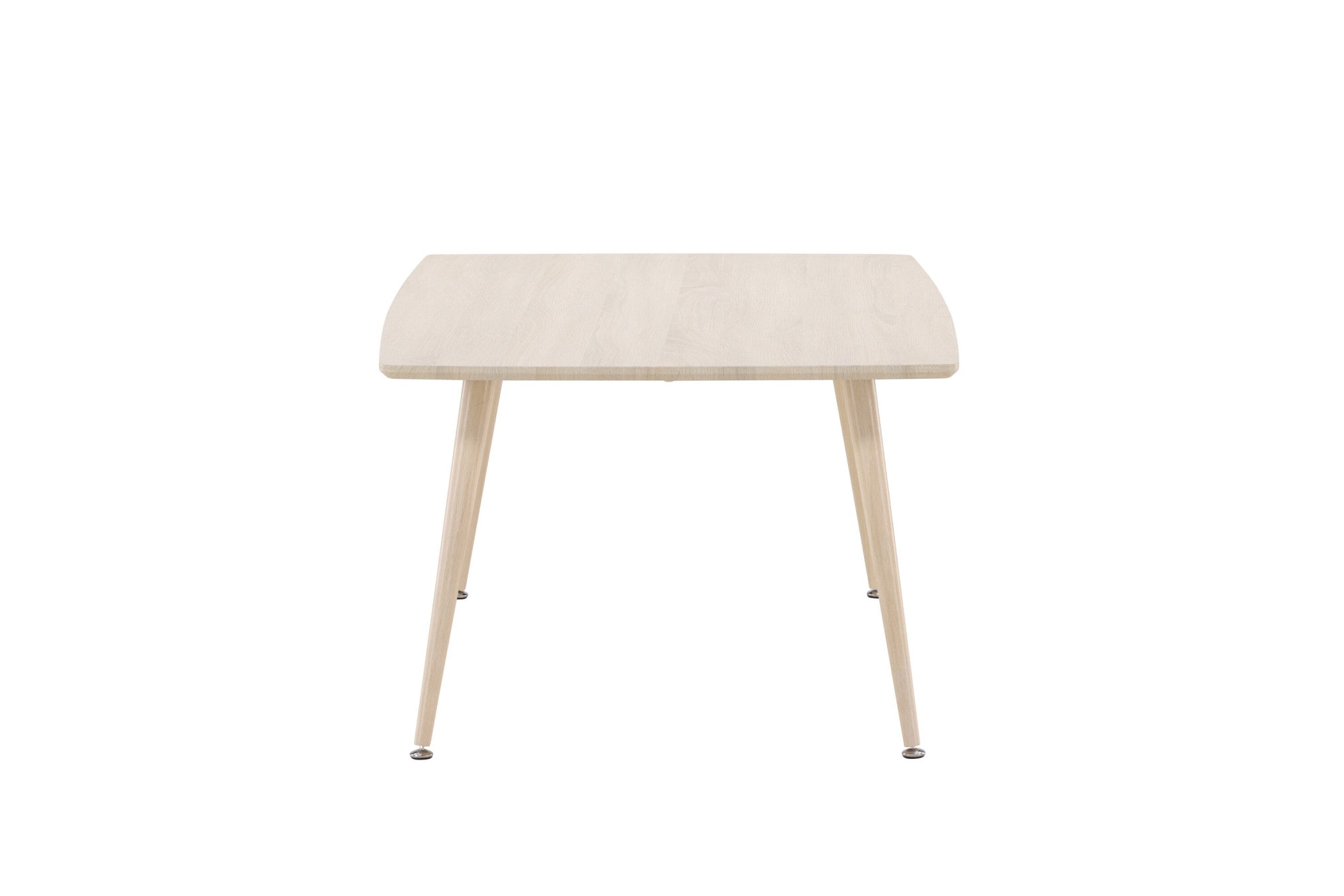 Venture Home Couchtisch »Plaza, rechteckiger Couchtisch in hellem Whitewash, 120 × 70 cm« Sofatisch, MDF, Stahlbeine, rechteckig, hell, modern