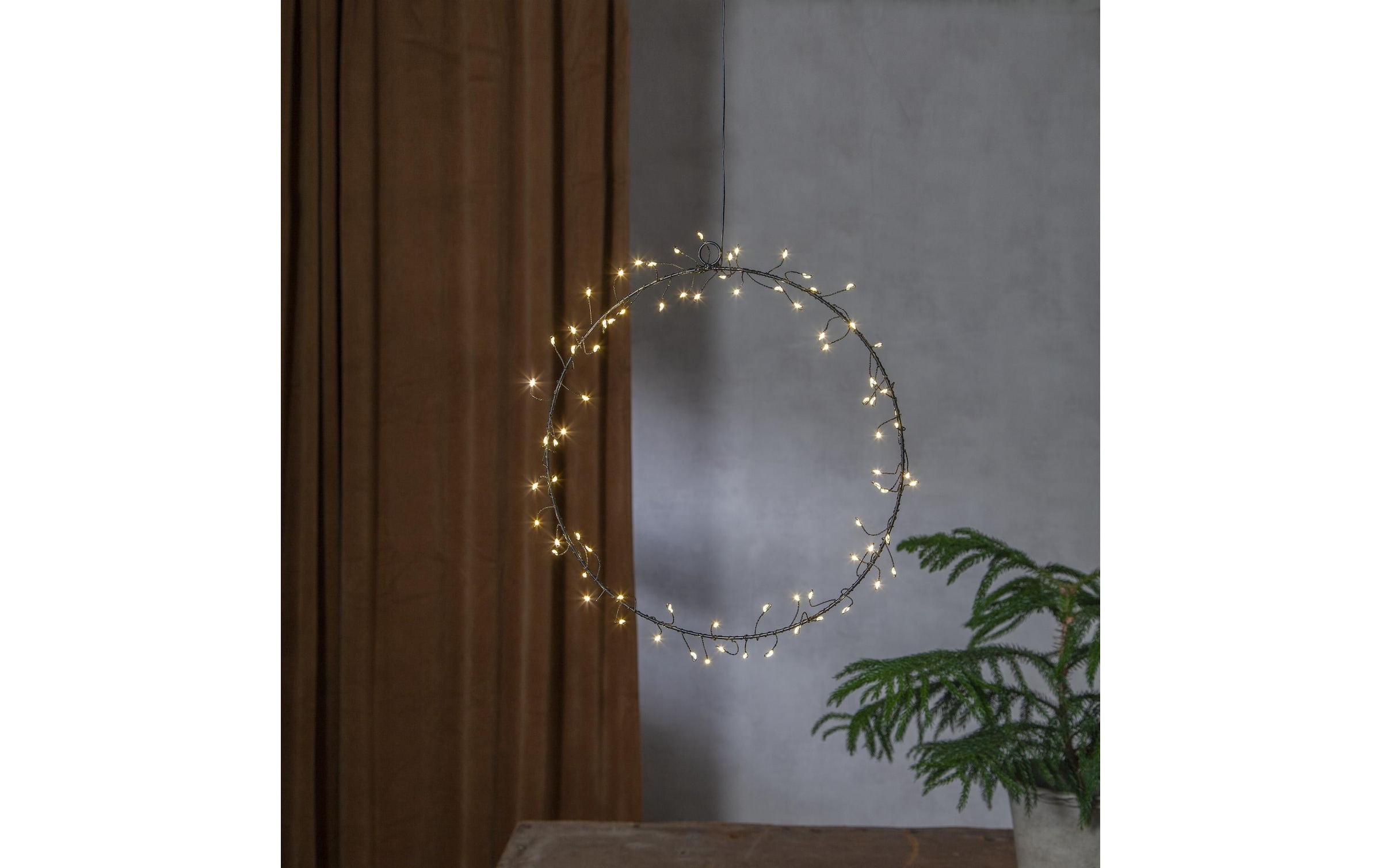   Suspension décorative »LED-Weihnachtskranz«
