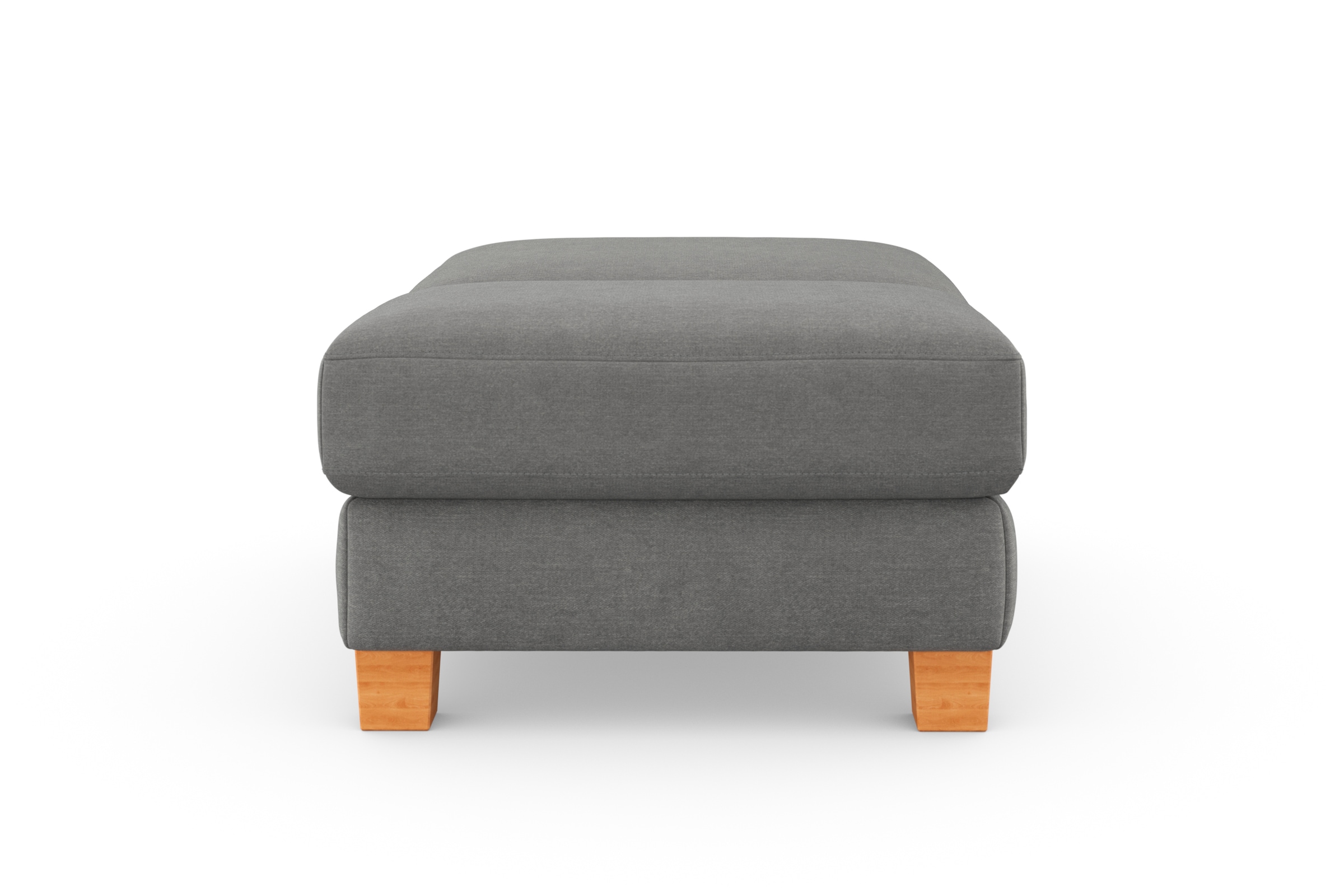sit&more Polsterhocker »Dundee«, mit Klappfunktion, Federkern und hochwertigen Massivholzfüssen