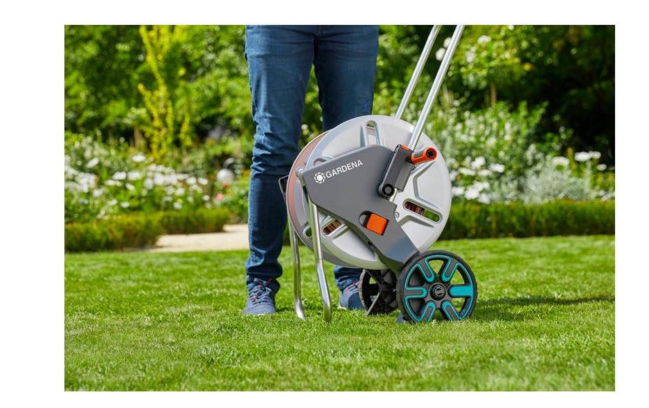 GARDENA Schlauchhalterung »Metall-Schlauchwagen AquaRo«