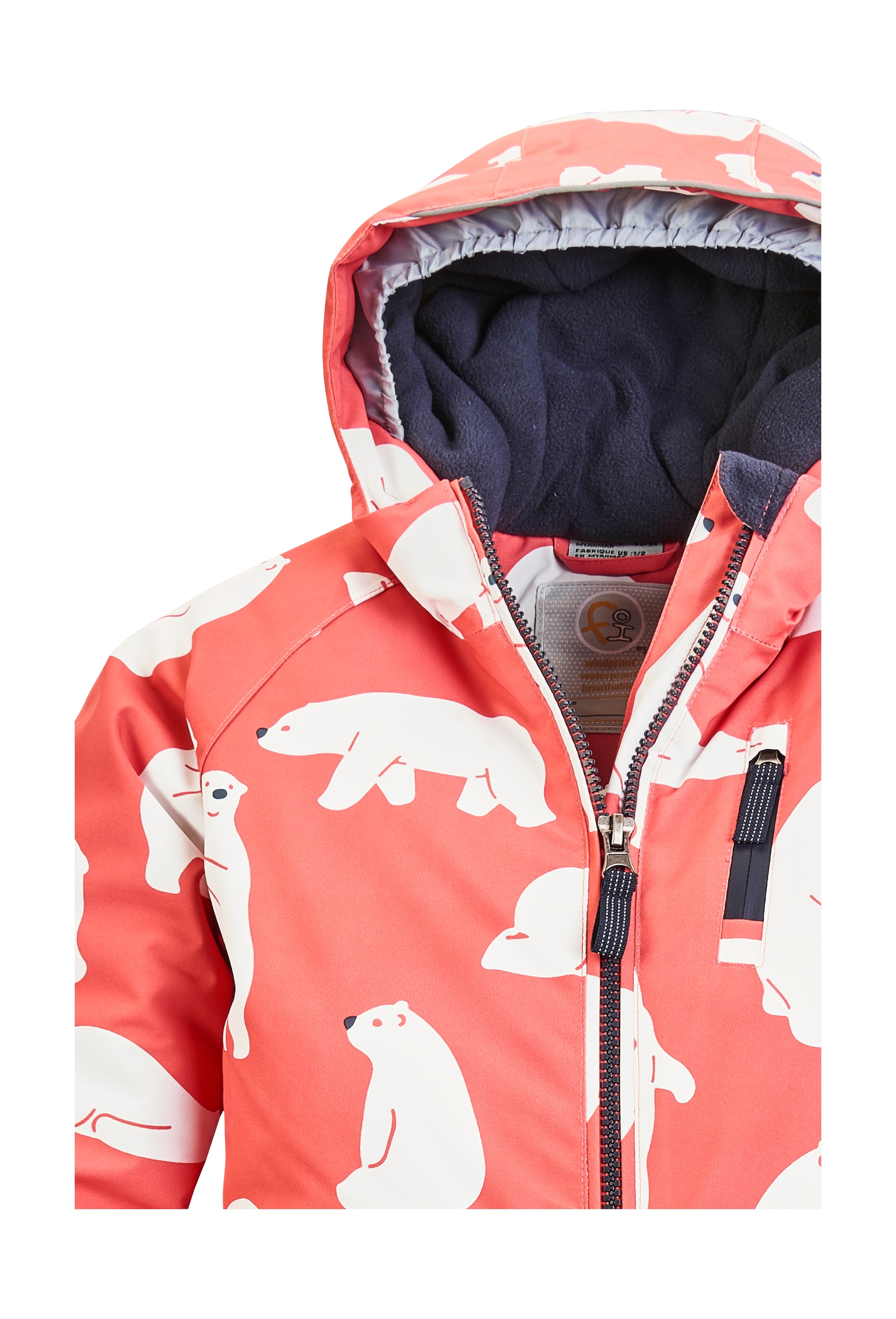 first instinct by killtec Skianzug »FISW 33 MNS ONPC«, Wasserdichter Kinder Skioverall mit Grow-Up-Funktion
