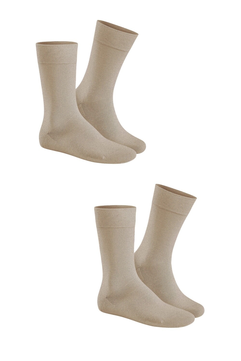 Hudson Chaussettes »ONLY 2-PACK« 2er Pack,  Komfortbund mit weitem Fussausschnitt