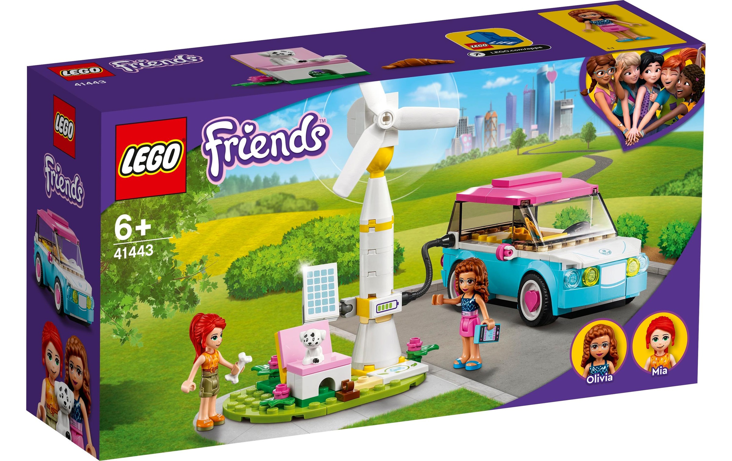 Image of LEGO® Konstruktionsspielsteine »Olivias Elektroauto« bei Ackermann Versand Schweiz