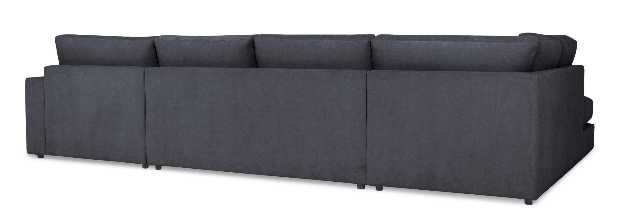 GOODproduct Paysage de salon »Nivette, weiches Chenille« Breite 386 cm, U-Form, bodentief, 6 Zierkissen inkl.