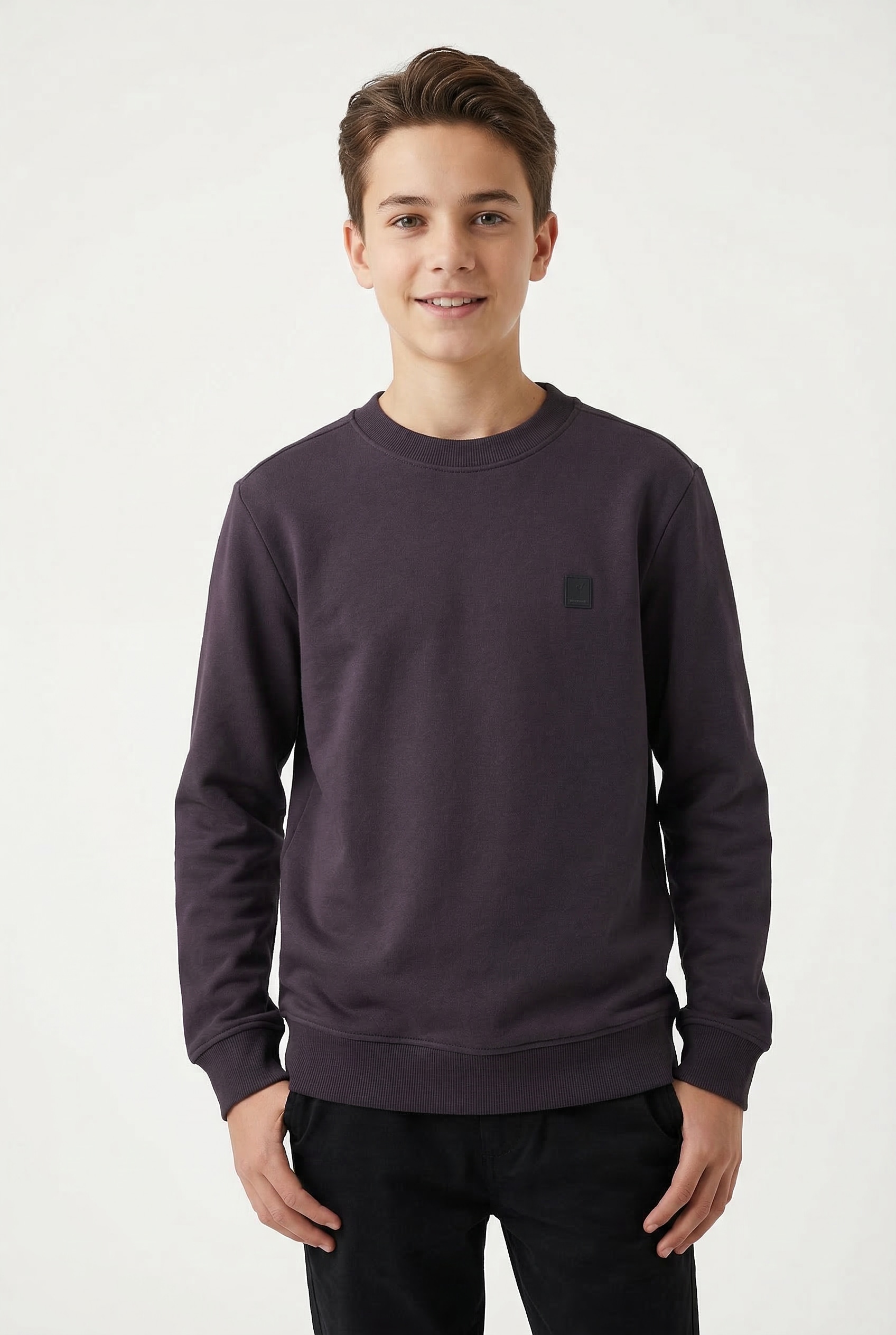 Image of TOM TAILOR Sweatshirt, mit Logo-Badge