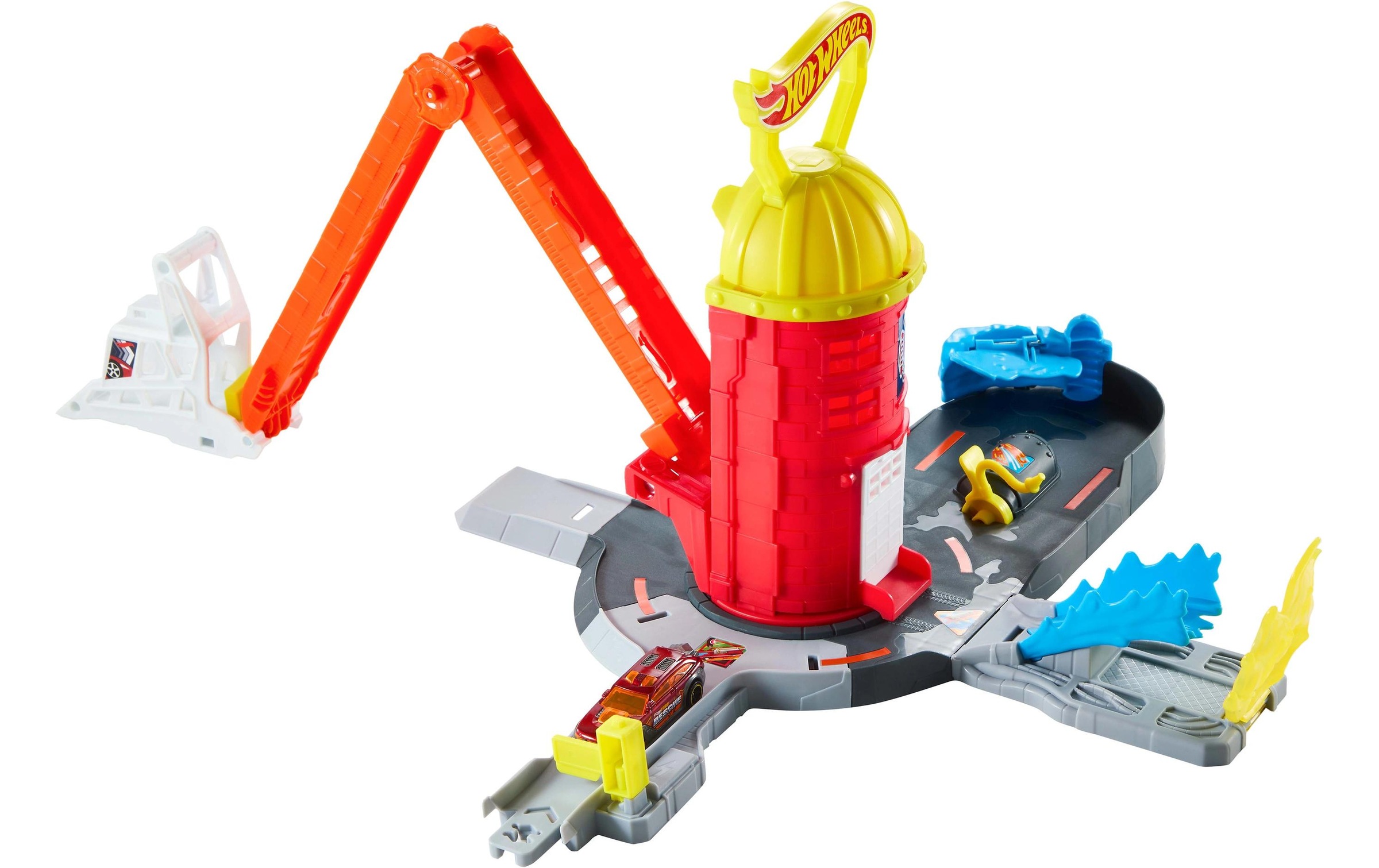 Hot Wheels Circuit de voitures »Hot Wheels City Super Feuerwehrwache«