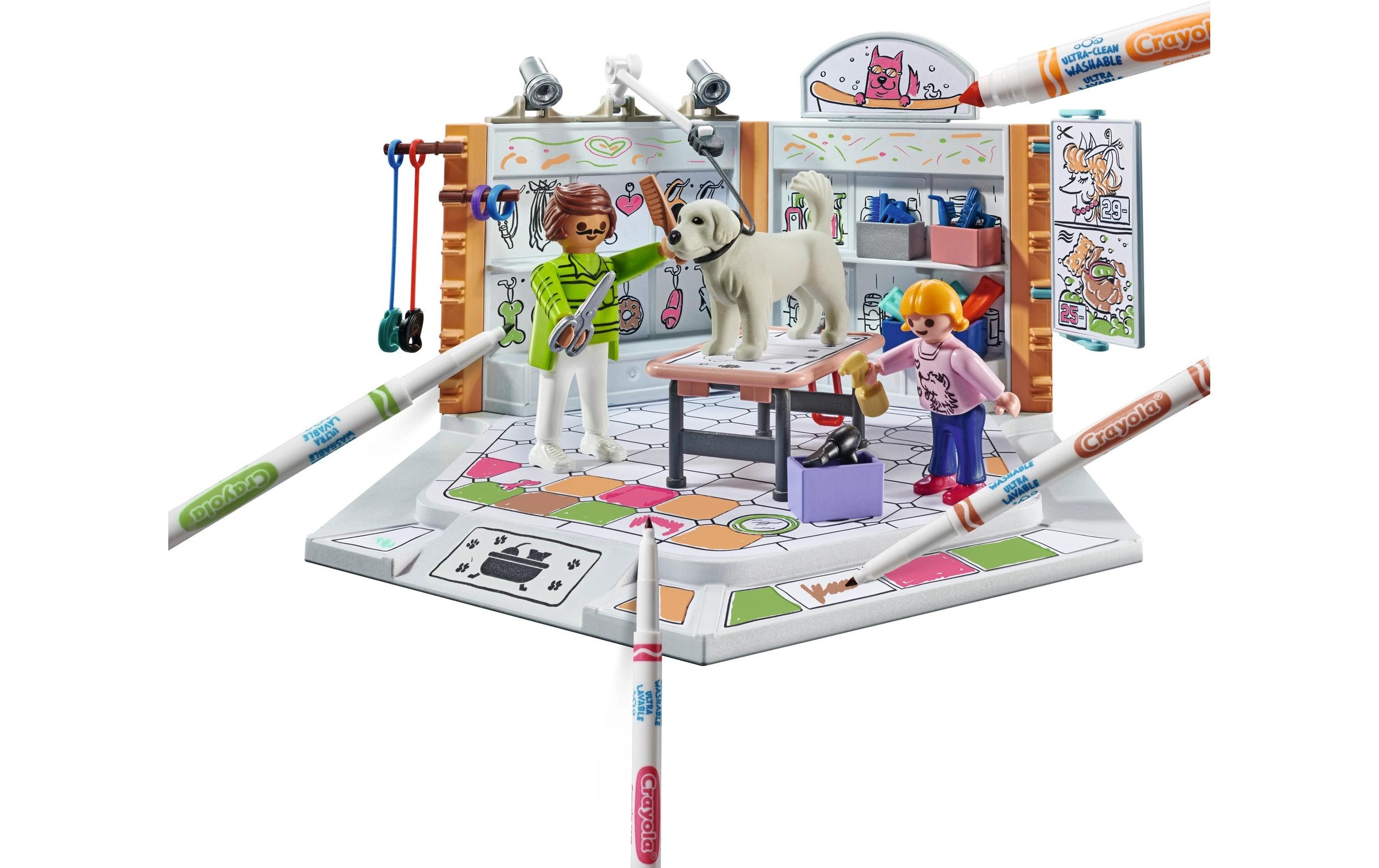 Playmobil® Spielbausteine »Color Hundesalon 71514«
