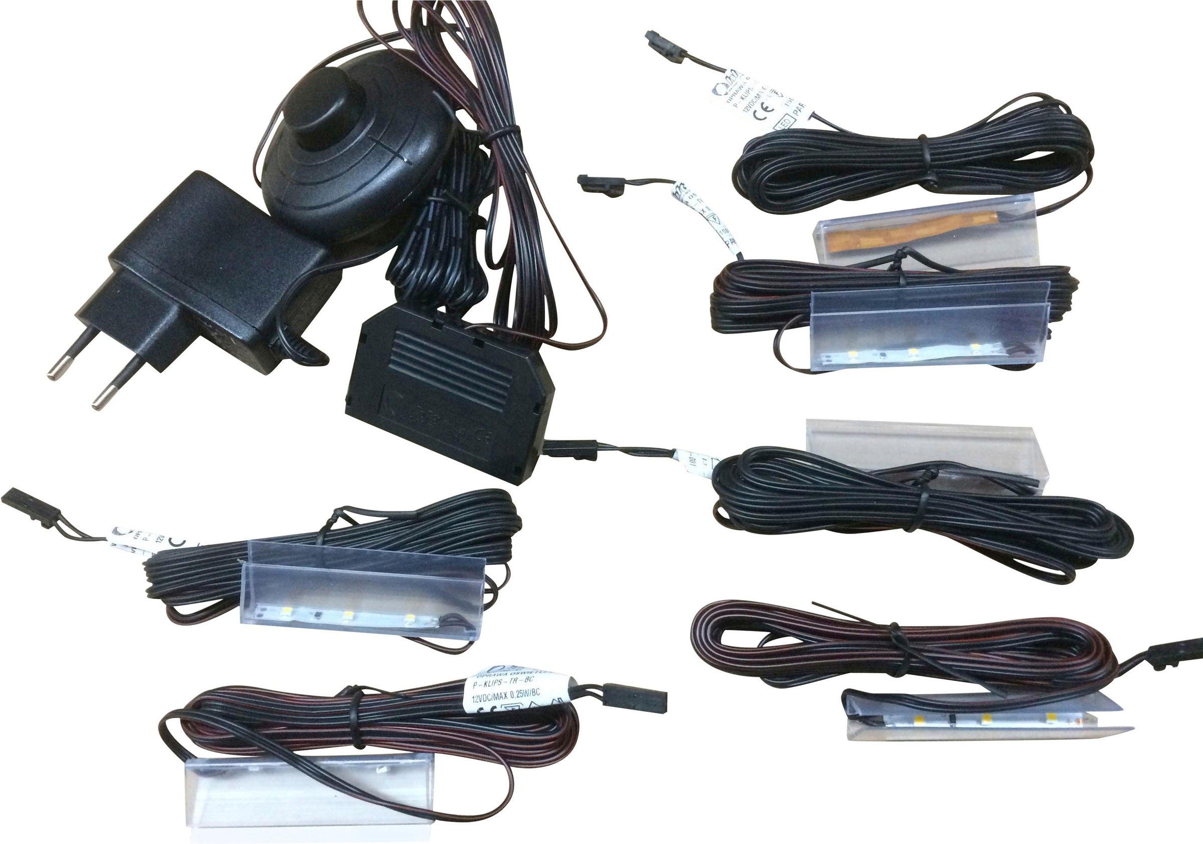 Image of trendteam LED Schrankinnenraumbeleuchtung »Glaskantenbeleuchtung«, LED-Board, 6 St., Warmweiss bei Ackermann Versand Schweiz