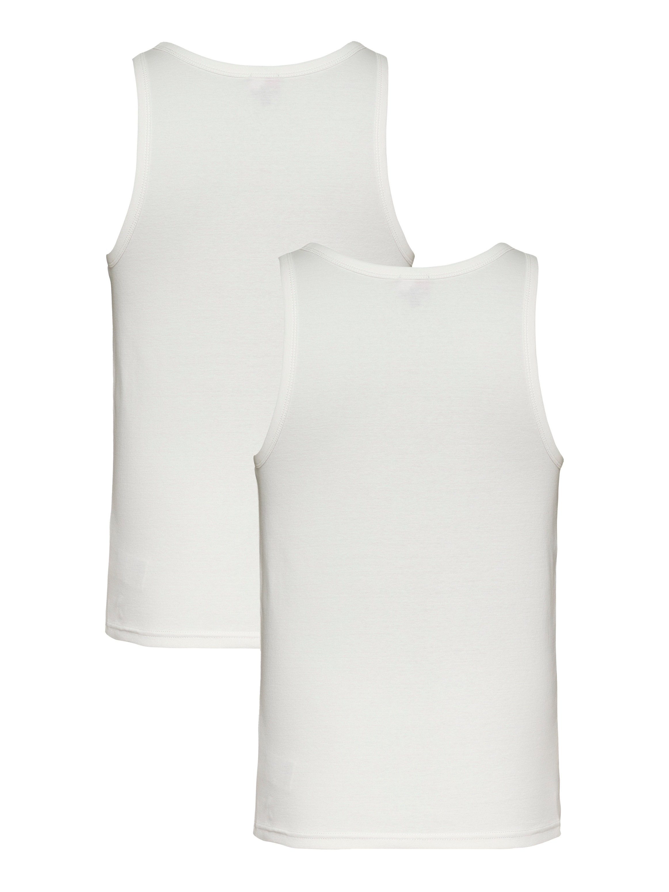 Tommy Jeans Tanktop »TJM XSLIM 2PCK RIB TANK EXT«, (Packung, 2 tlg., 2er), mit gerippter Struktur
