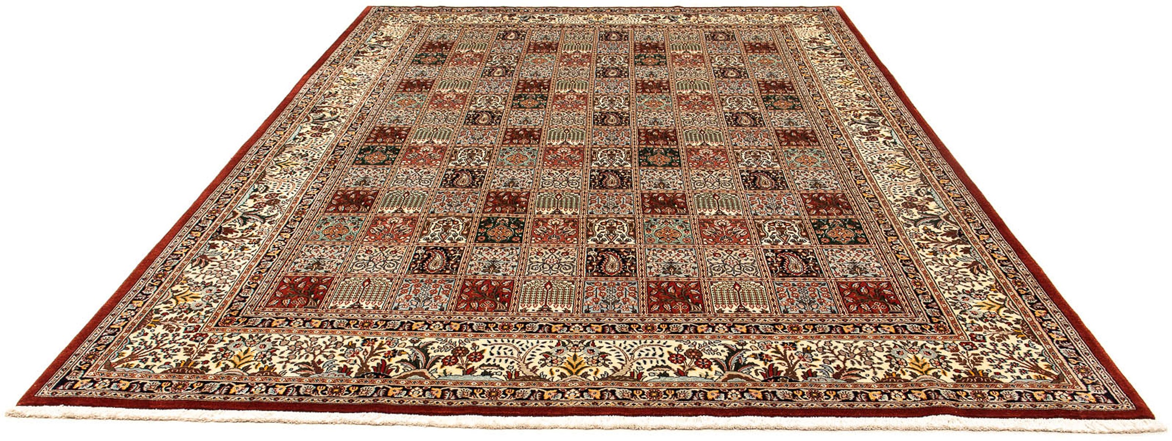 Image of morgenland Orientteppich »Perser - Classic - 338 x 243 cm - mehrfarbig«, rechteckig, 10 mm Höhe, Wohnzimmer, Handgeknüpft, Einzelstück mit Zertifikat bei Ackermann Versand Schweiz
