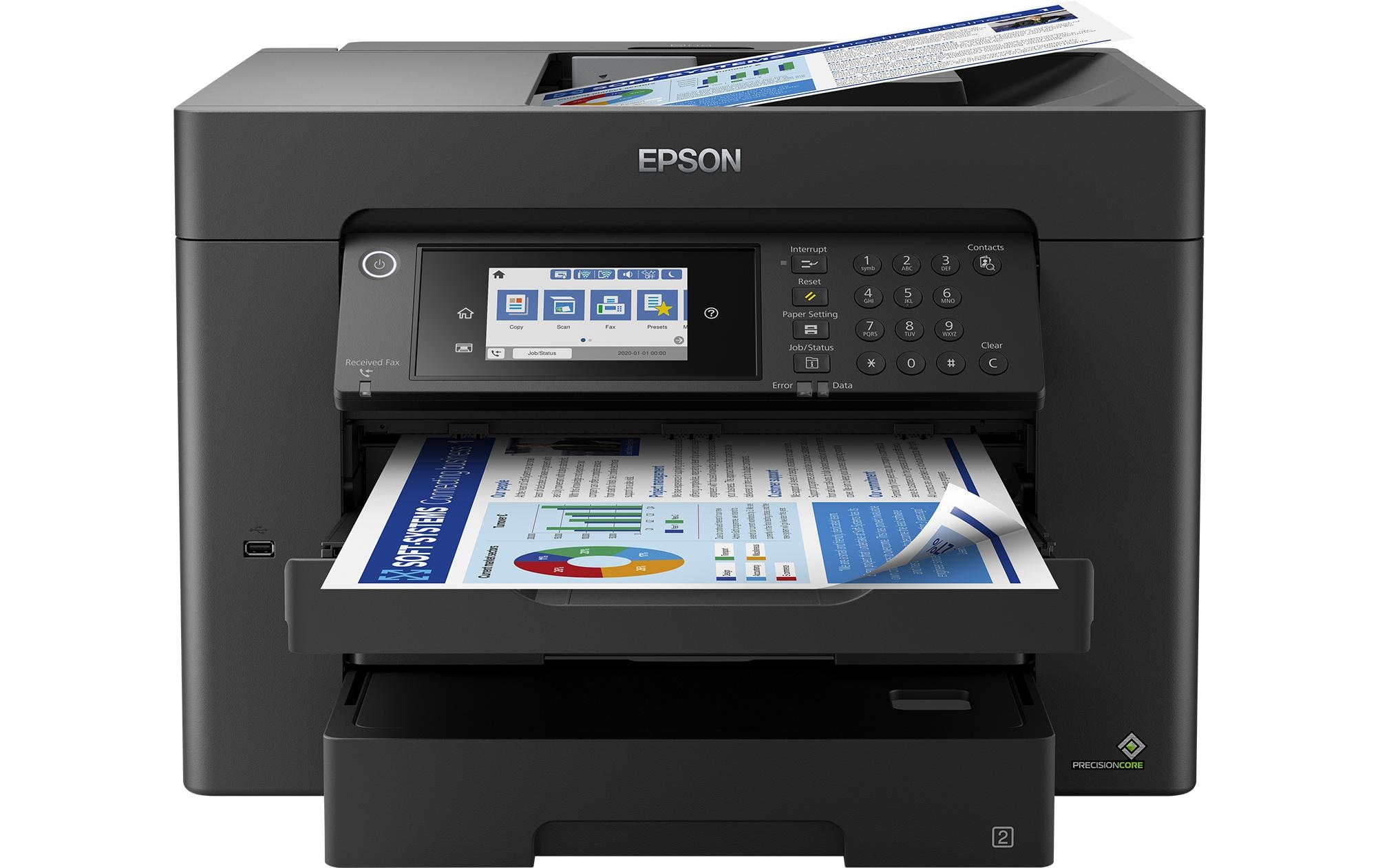 Epson Multifunktionsdrucker »Epson Multifunktionsdrucker WorkFor«, Direktdruck AirPrint, Epson Connect, Wireless Direct Printing