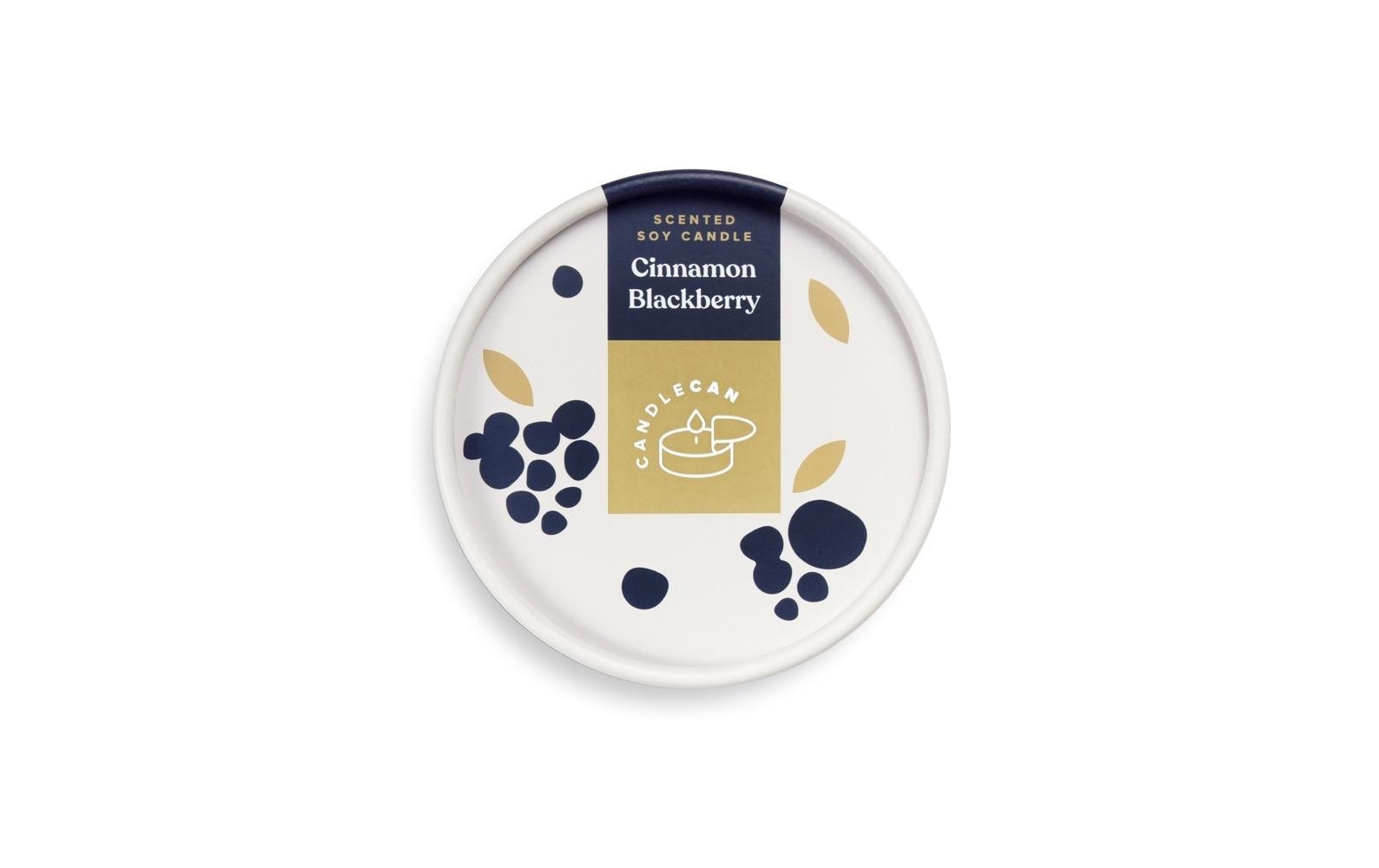 Duftkerze »Mandatus Candle Can Cinnamon Blackberry«