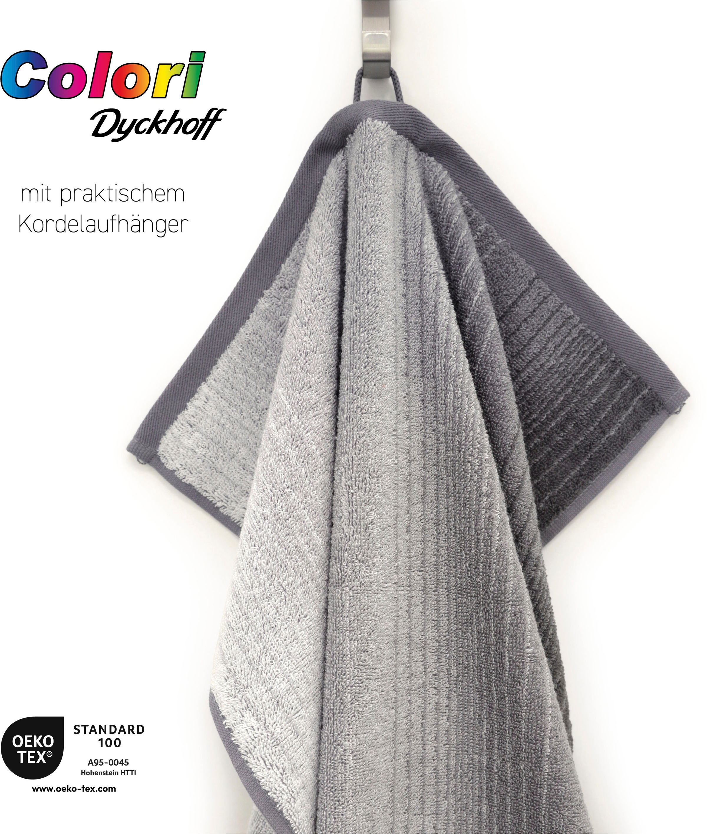 Dyckhoff Strandtuch "Colori" mit Farbverlauf
