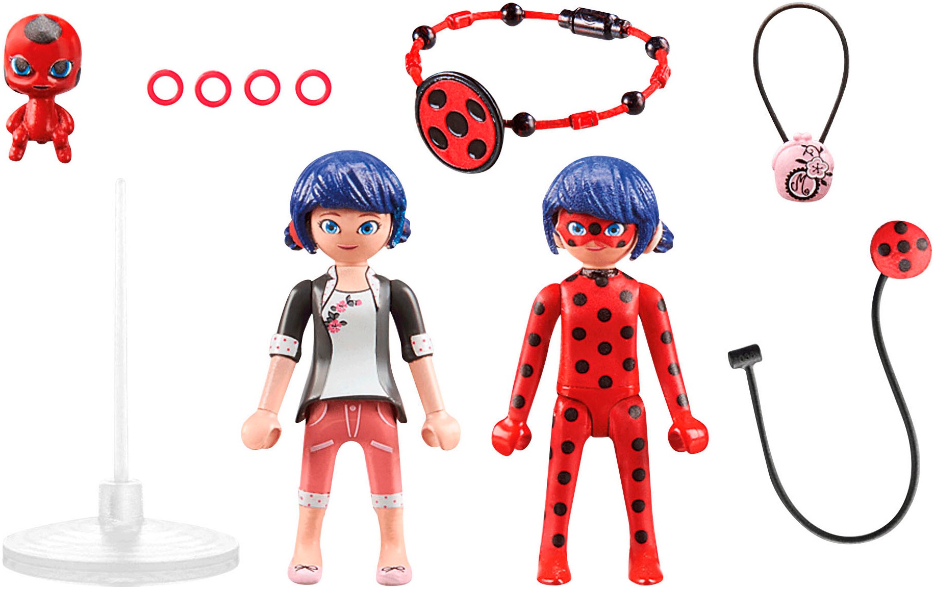 Playmobil® Konstruktions-Spielset »Miraculous: Marinette & Ladybug  (71336), Miraculous« Made in Europe