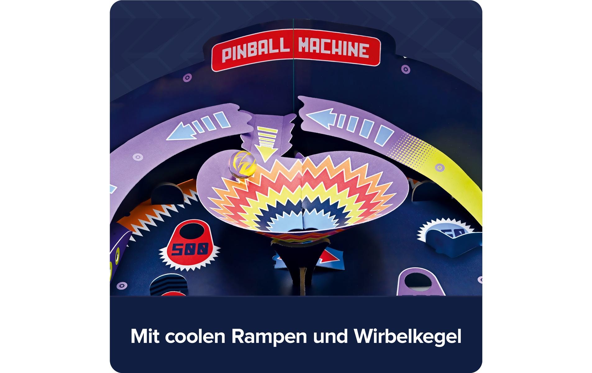 Franzis Experimentierkasten »Retro-Flipper Deutsch, Englisch«