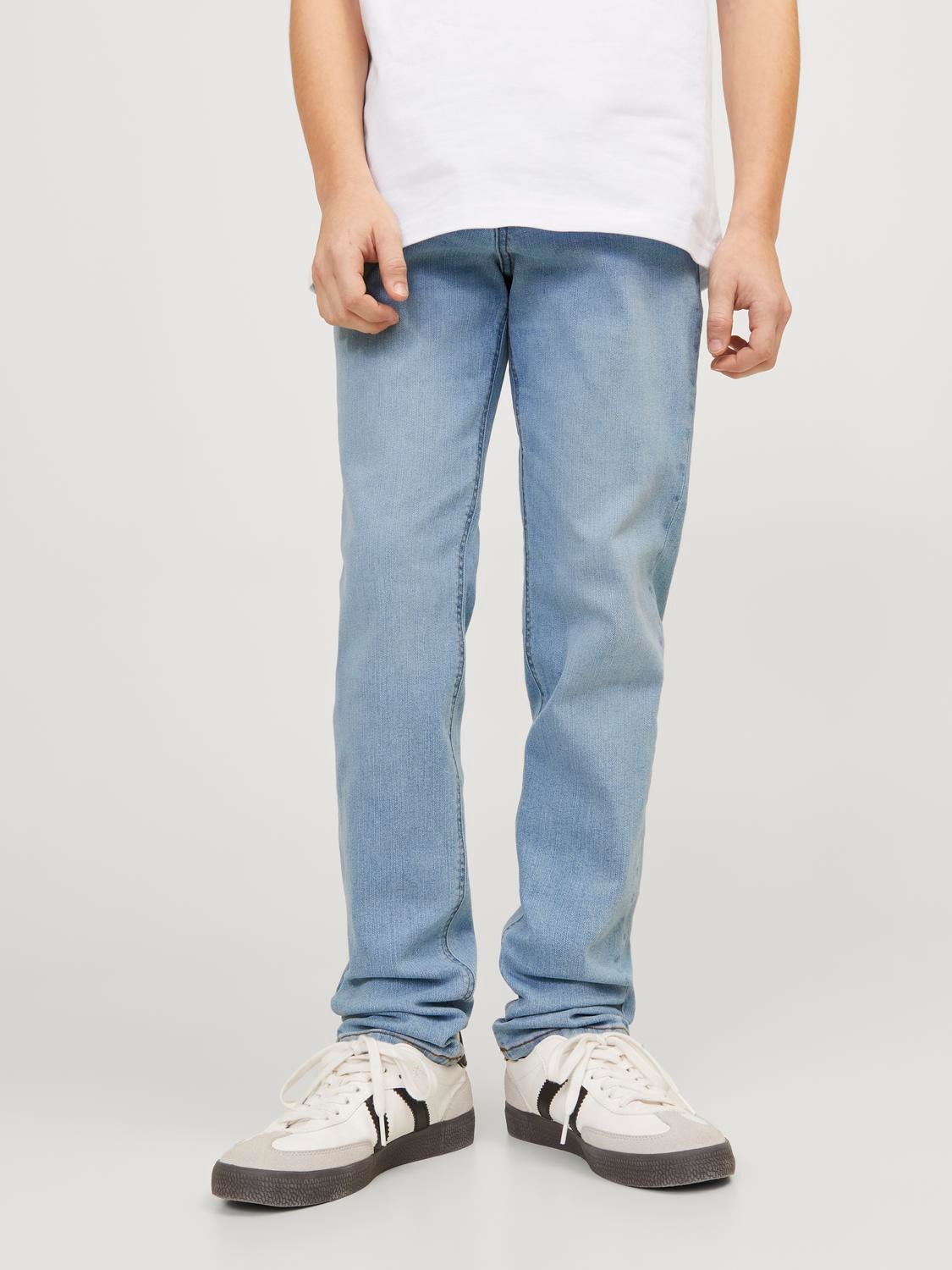Jack & Jones Junior Slim-fit-Jeans »JJIGLENN JJORIGINAL SQ 730 SN JNR«