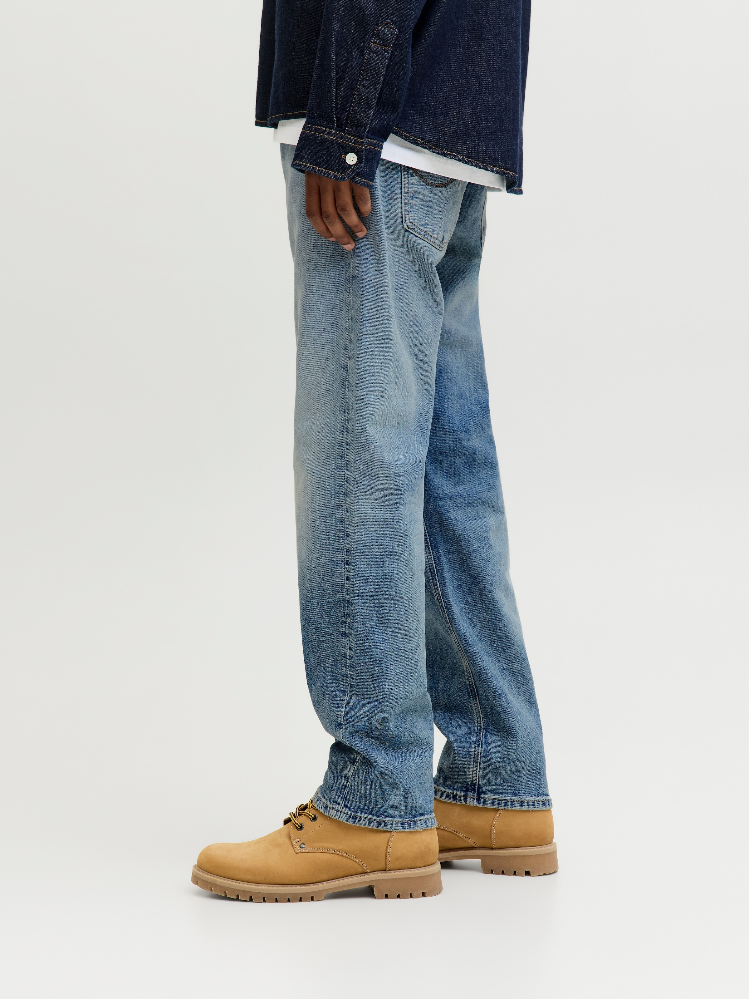 Jack & Jones Jeans taille basse »JJIMIKE JJWELLS JJ« Baumwollmischung, comfort fit