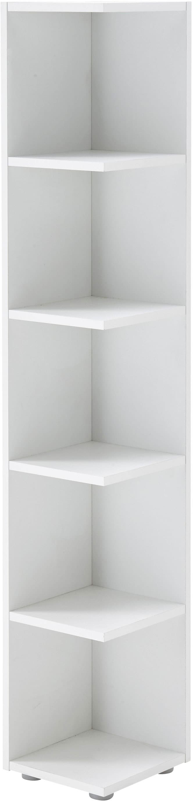 Image of BEGA OFFICE Eckregal "Corner Light" mit 5 offenen Fächer, 24x25,7x141 cm