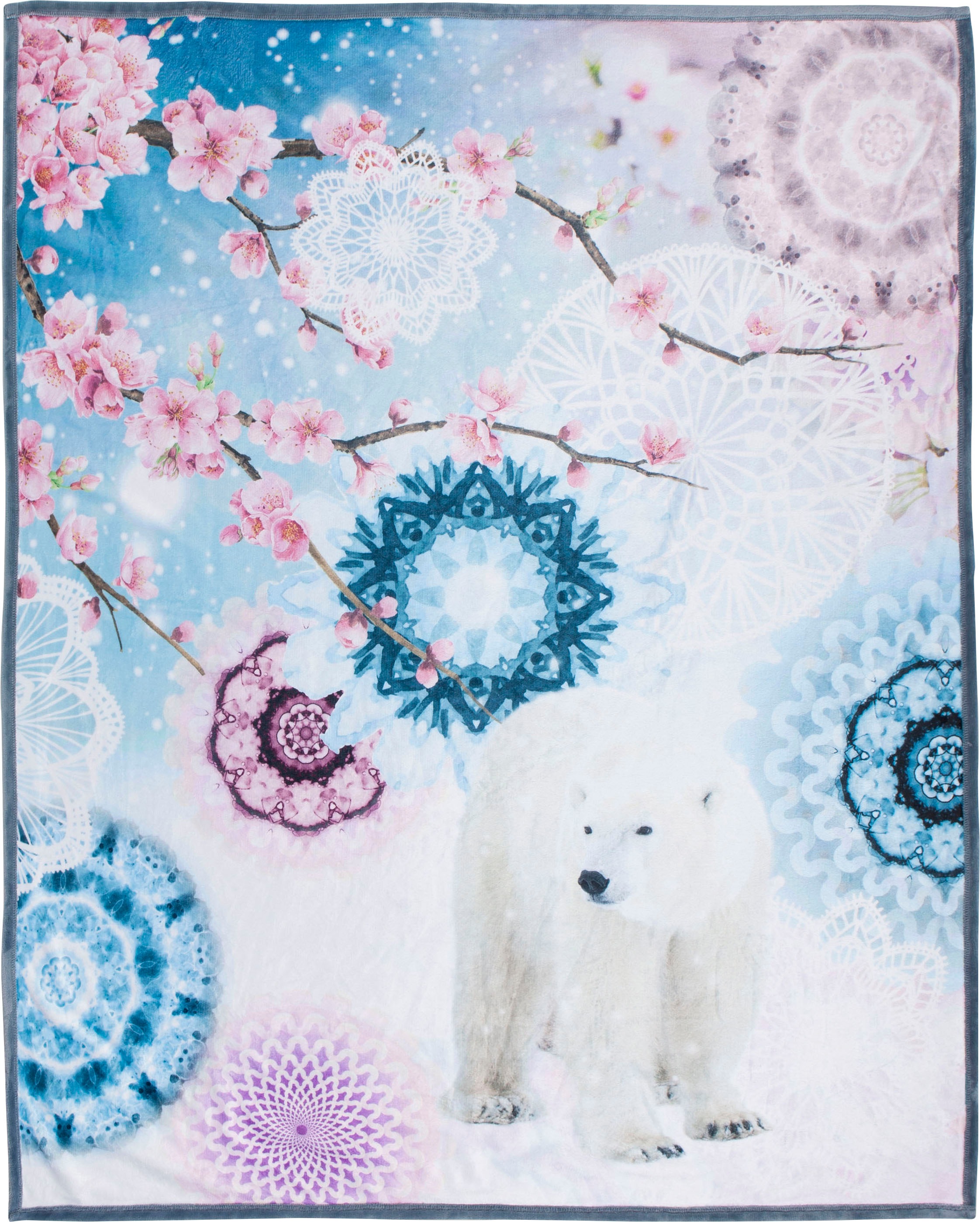 Image of hip Plaid »Kodiak«, mit Mandala, Kuscheldecke bei Ackermann Versand Schweiz