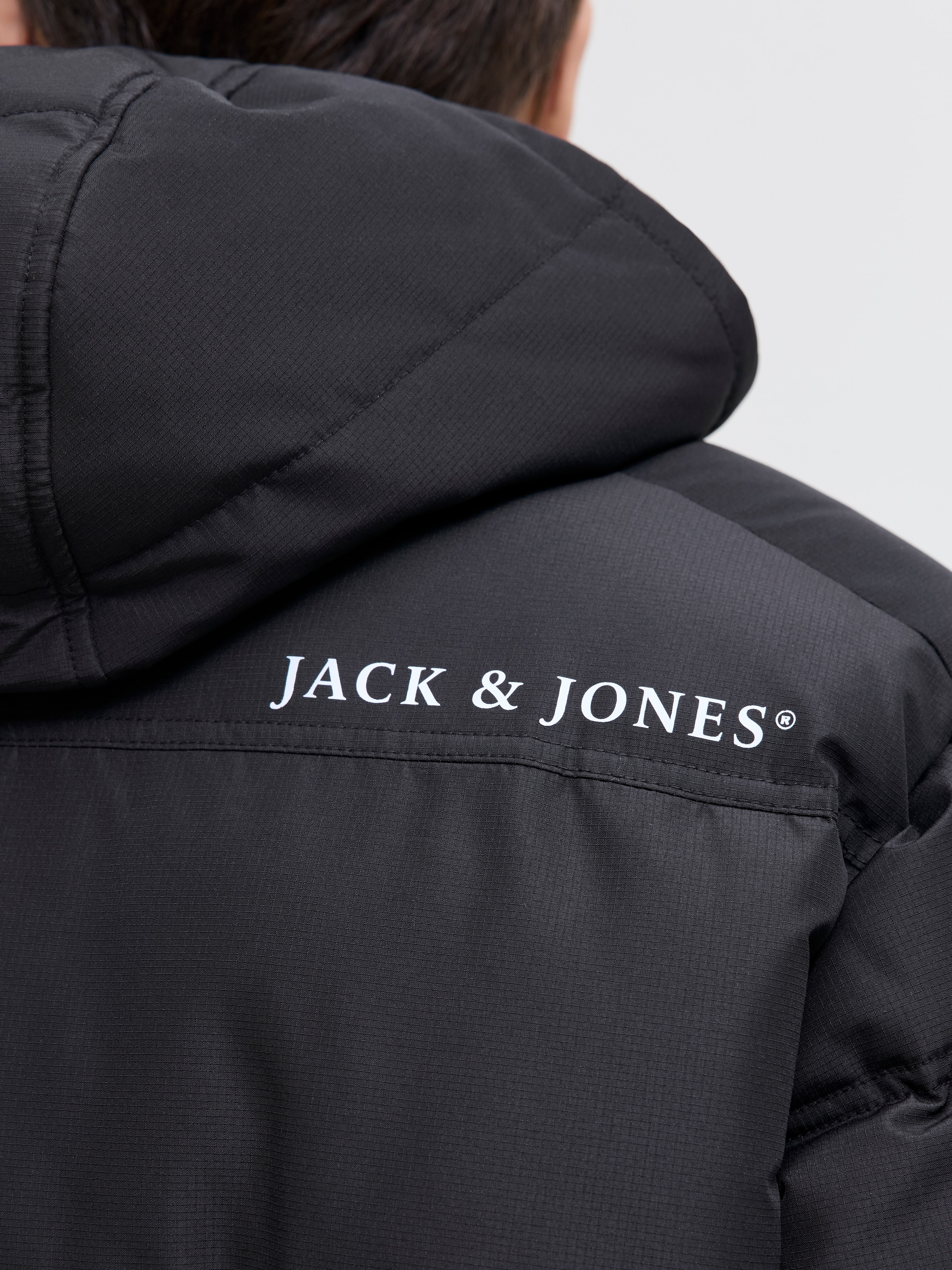 Jack & Jones Veste matelassée »JJMORGAN PUFFER JACKET« mit Kapuze