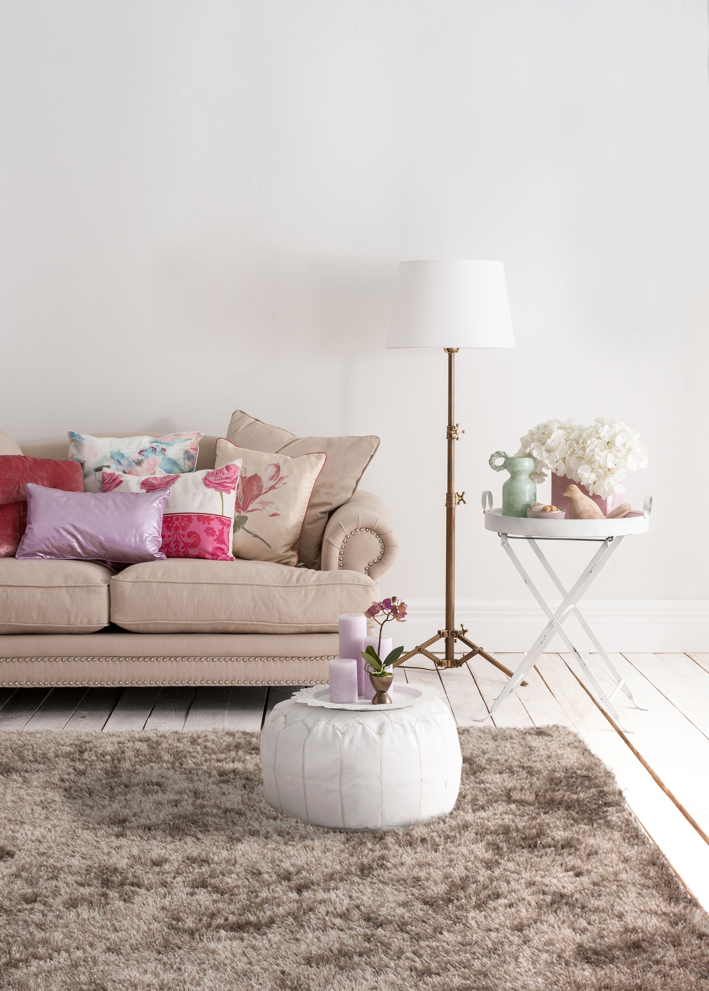 Kayoom Hochflor-Teppich »Diamond 700«, rechteckig, 45 mm Höhe, weiche Microfaser, Langflor, Shaggy, Melange, Wohnzimmer