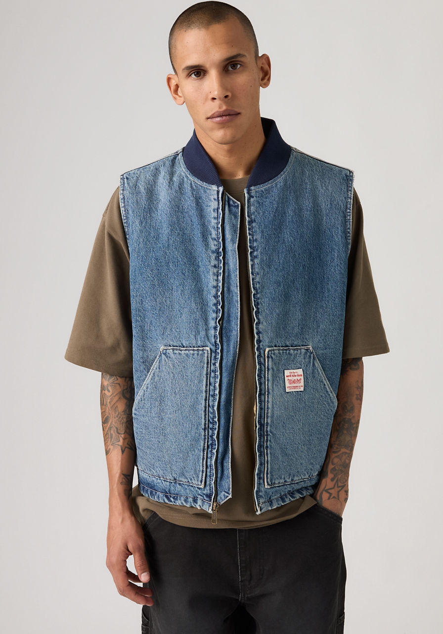 Levi's® Jeansweste »SANSOME« mit Reissverschluss