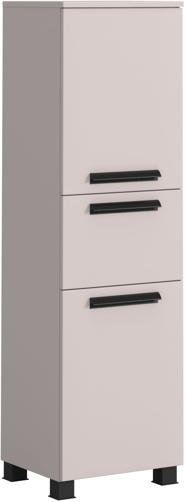Image of welltime Midischrank "SALVADA, Midischrank 40 cm, gedämpfte Scharniere, Softclose" Kaschmir, Front und Korpus aus hochwertigen MDF, Anti-Finger-Print