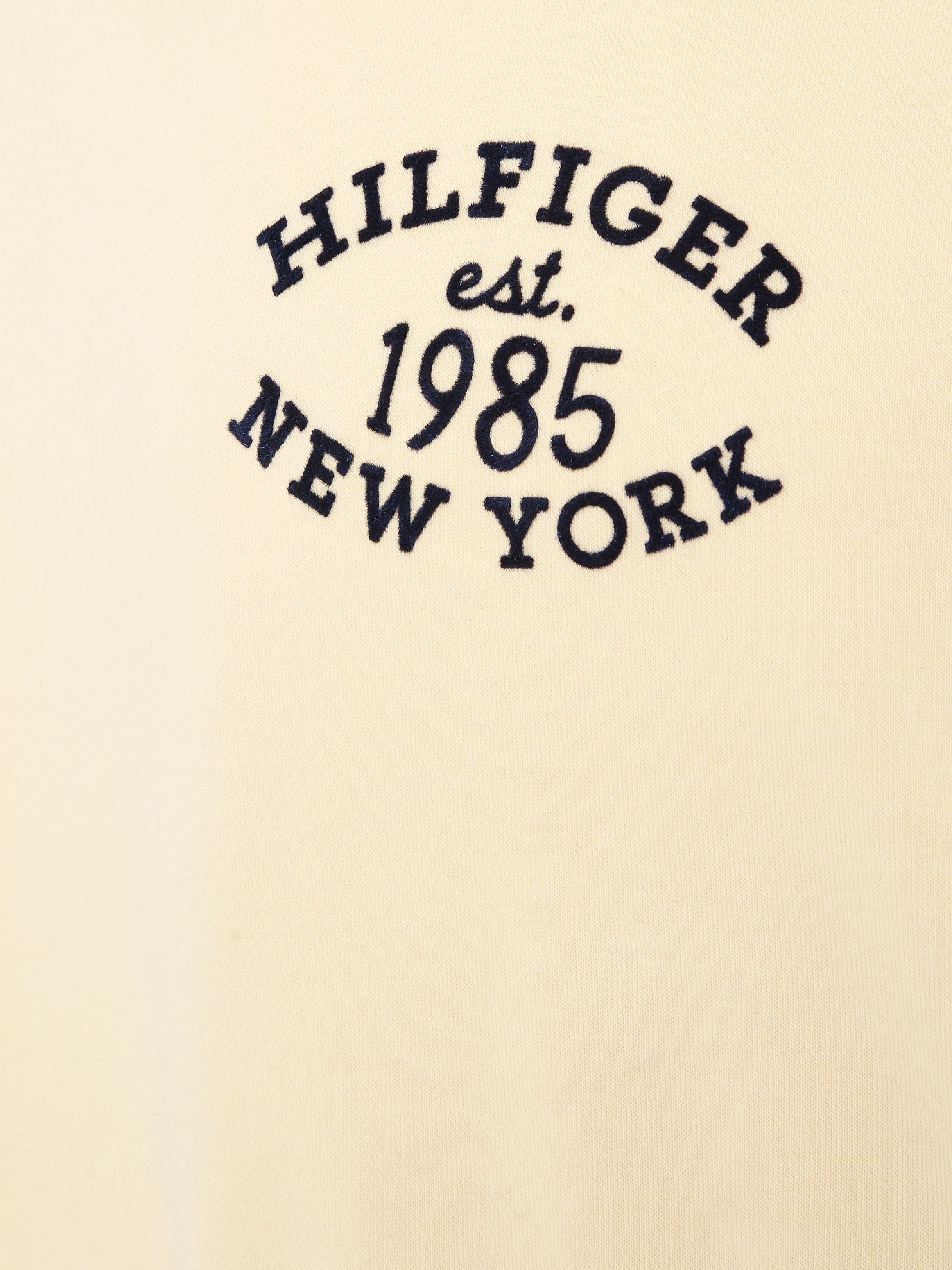 Tommy Hilfiger Kapuzensweatshirt »MONOTYPE FLOCK HOODIE«, Kinder bis 16 Jahre mit Logoschriftzug