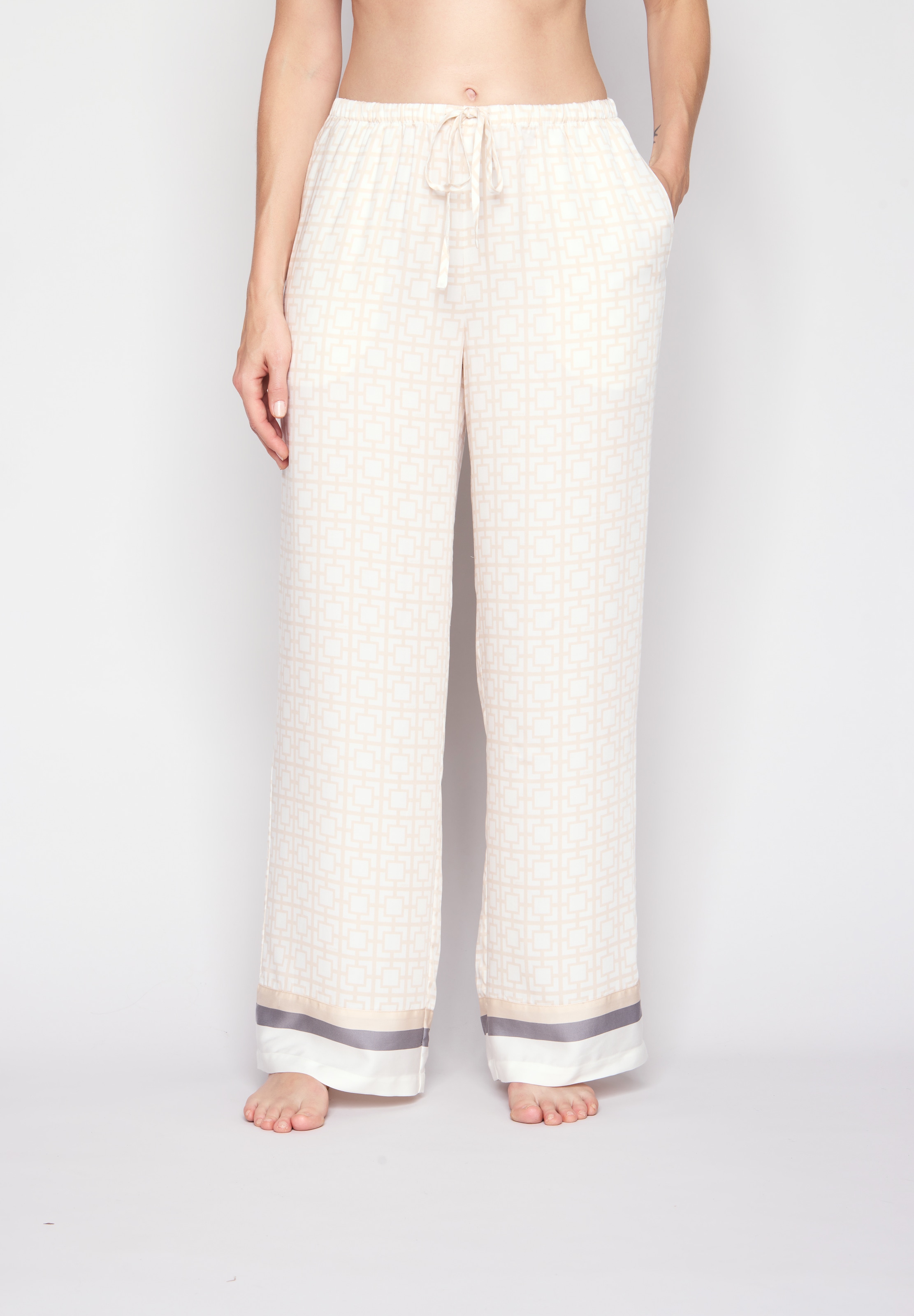 Image of JOOP Pyjamahose "Modern Essence" mit seitlichen Taschen, vorn zum Binden