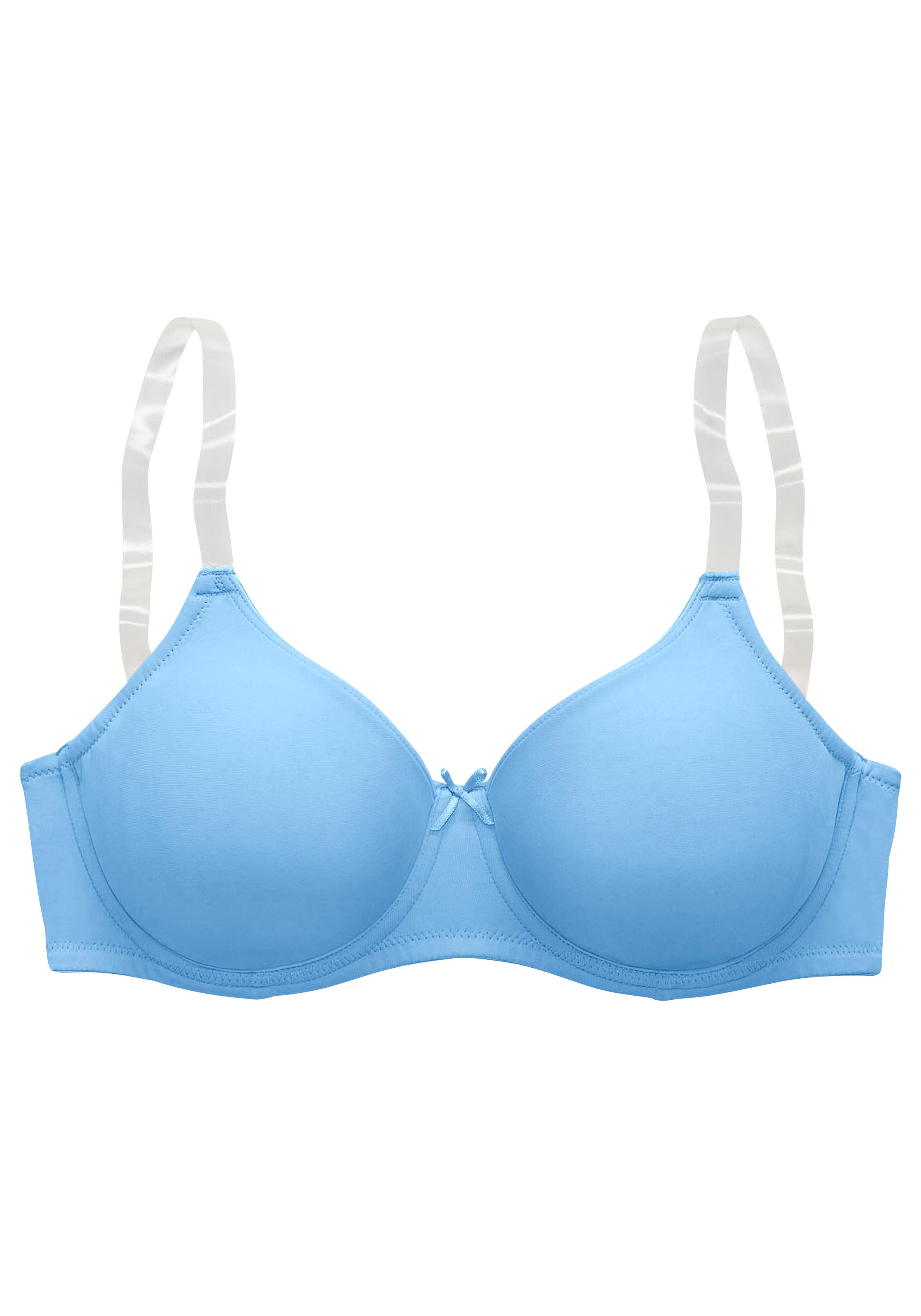 Nuance T-Shirt-BH, mit Bügel, ohne Schale und mit transparenten Trägern, Basic Dessous kaufen