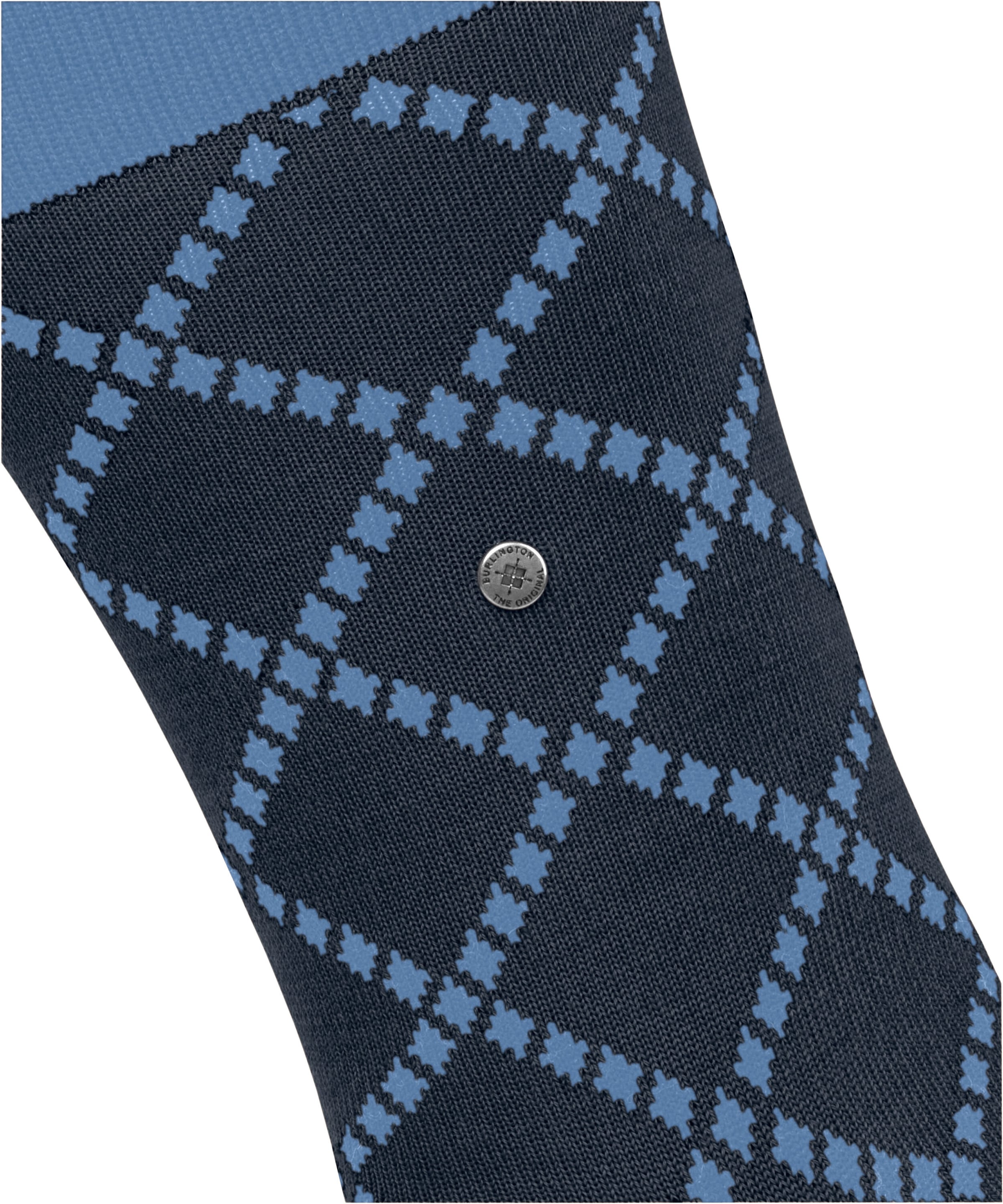 Burlington Chaussettes »Ferry Road« Taille unique 40-46, motif losanges, mélange laine chaud
