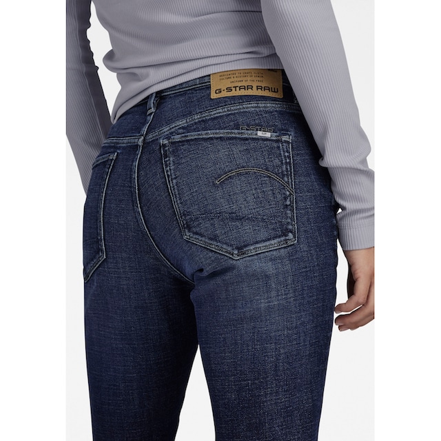 ♕ G-Star RAW Bootcut-Jeans »3301 Flare Jeans«, perfekter Sitz durch Elasthan -Anteil versandkostenfrei kaufen