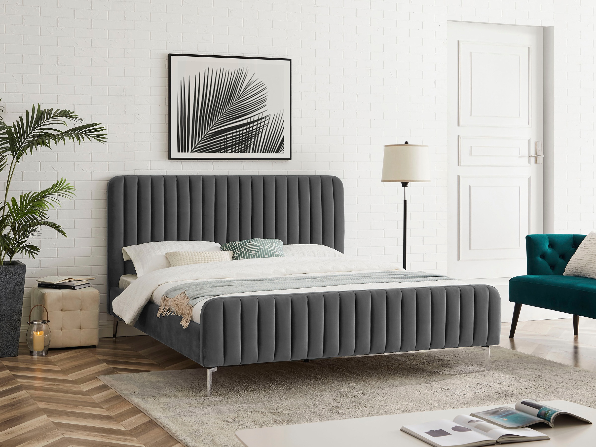 Image of INOSIGN Polsterbett »Minara«, gepolstertes Kopf- und Fussteil, in 3 Breiten bei Ackermann Versand Schweiz