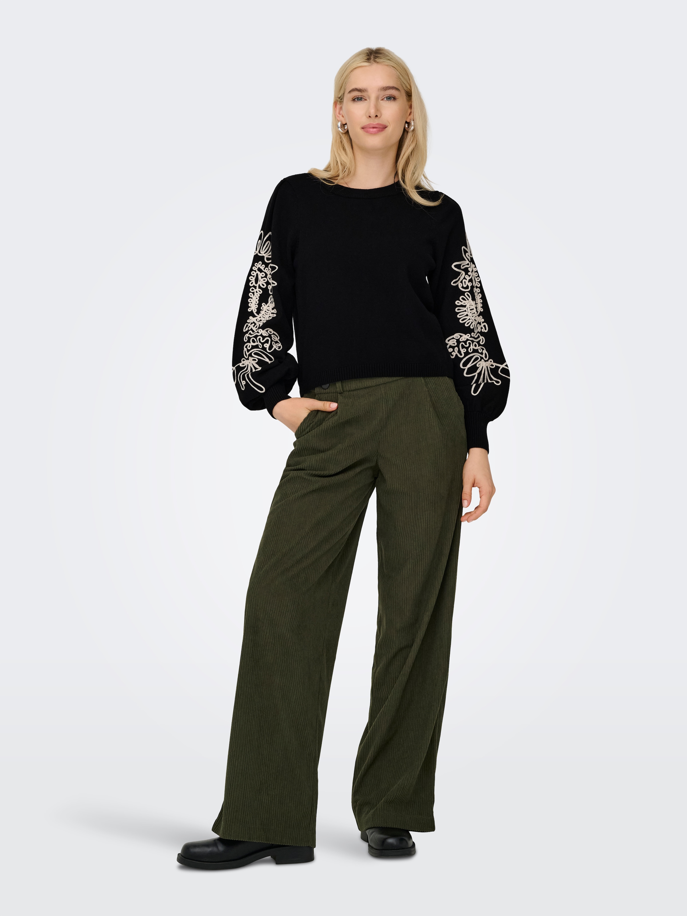 ONLY Strickpullover »ONLMAGNOLIA LS DETAIL PULLOVER KNT NOOS«