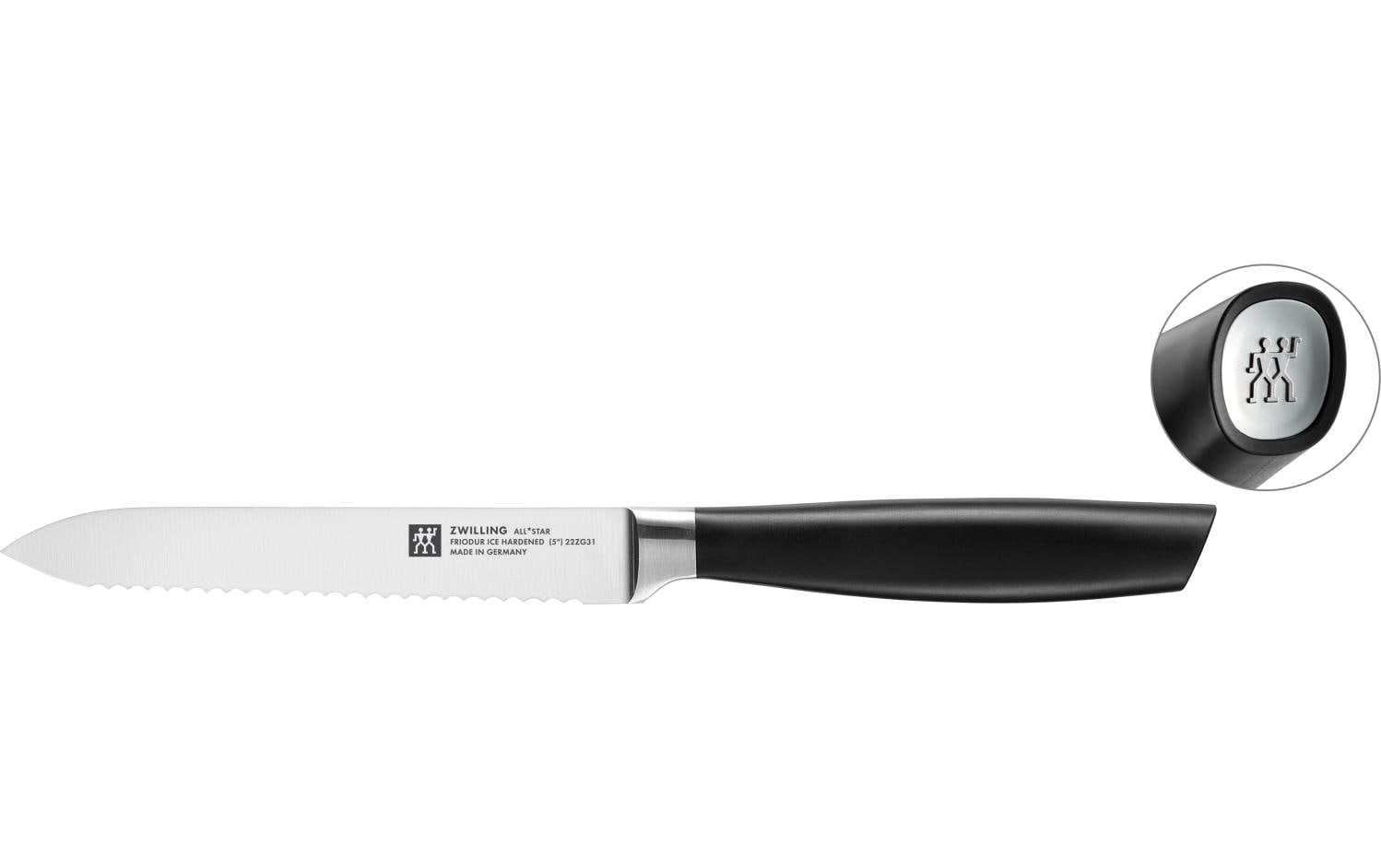 Zwilling Messerblock »mit Messer All Star Chromsilberfarben, 7-teilig«