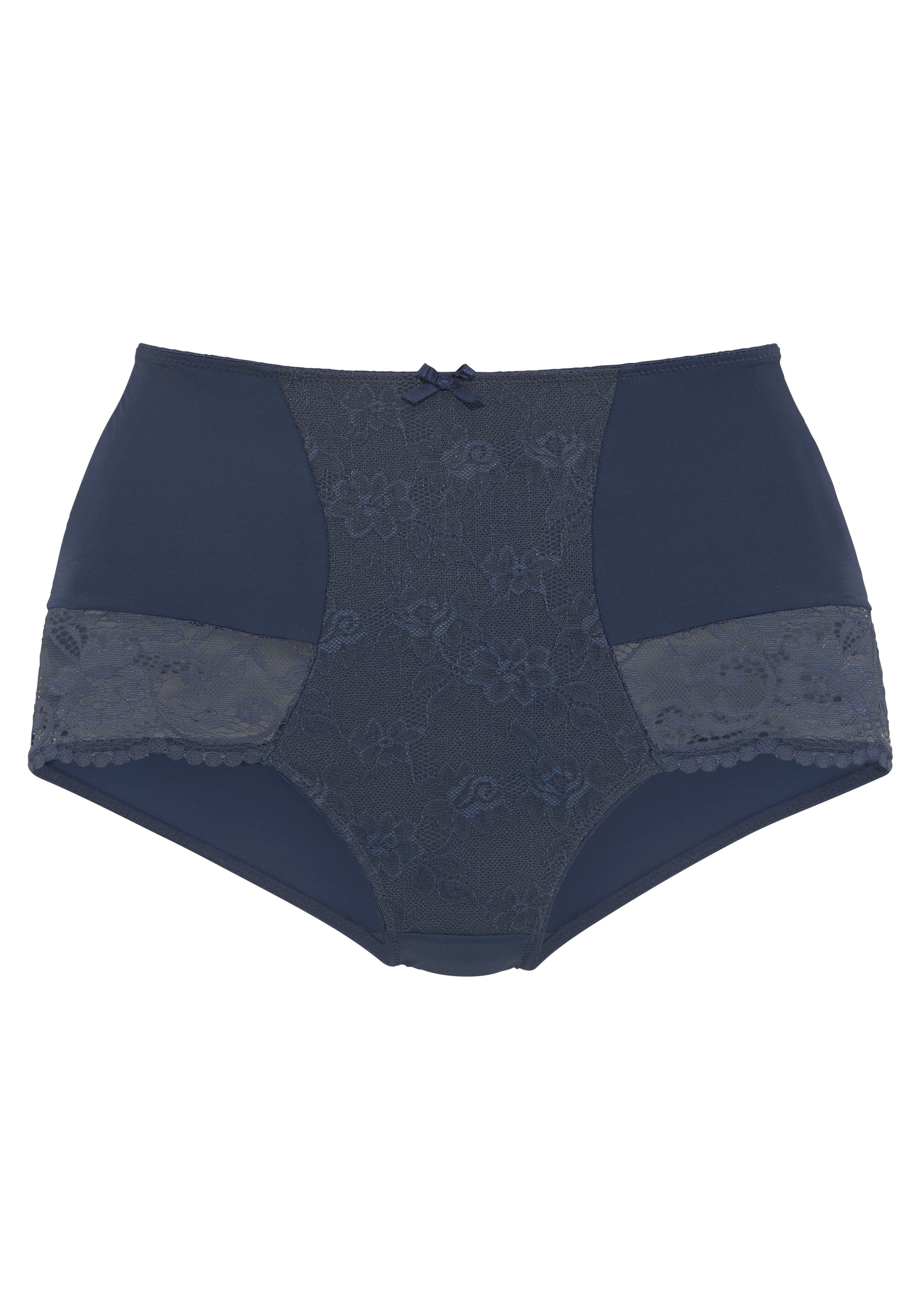 Image of Nuance High-Waist-Panty mit Spitzeneinsätzen