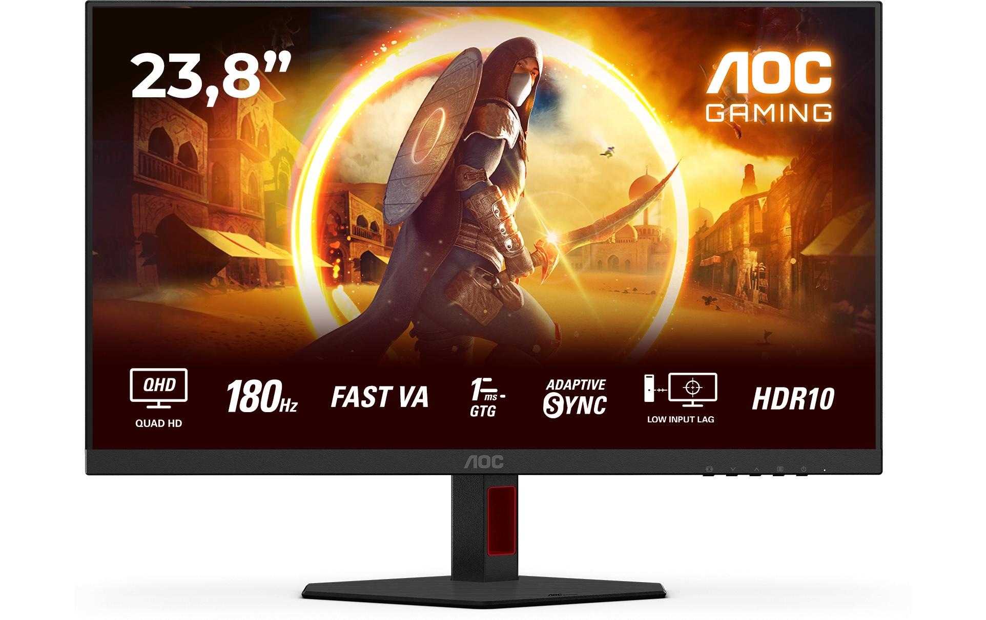 Image of AOC LED-Monitor "Q24G4RE" 60,452 cm/23,8 ″ 2560 x 1440 px WQHD 180 Hz
