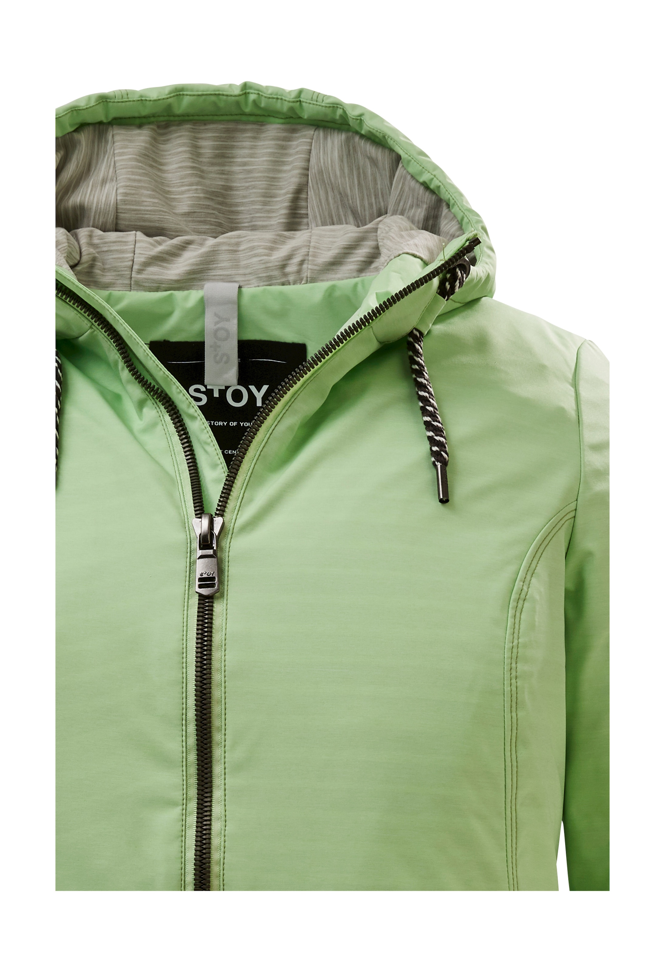 STOY Softshelljacke »STS 5 WMN SFTSHLL JCKT«, Softshelljacke: Plus-Size, wasserabweisend, atmungsaktiv